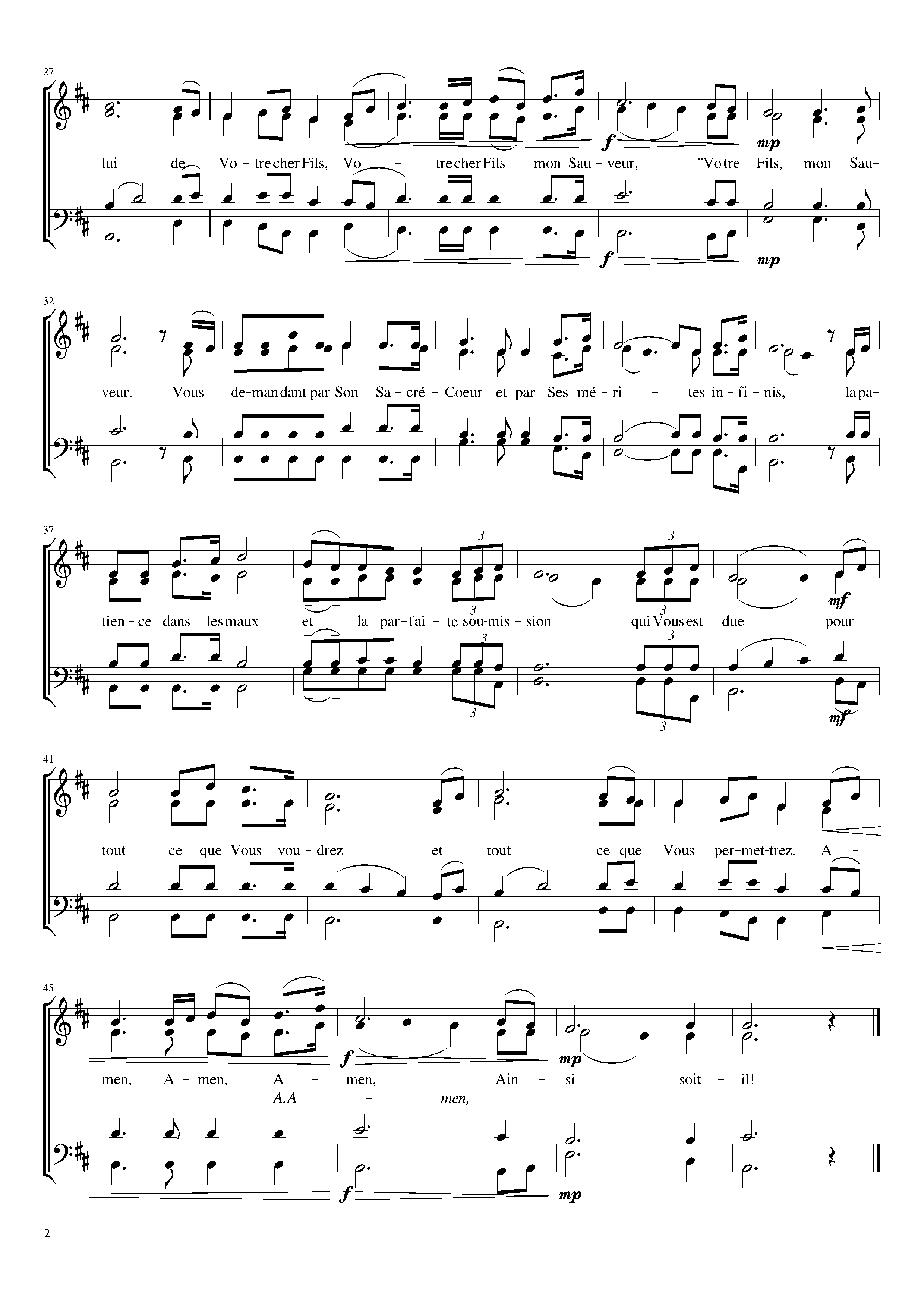 Page 2 de Prière de Madame Élisabeth
