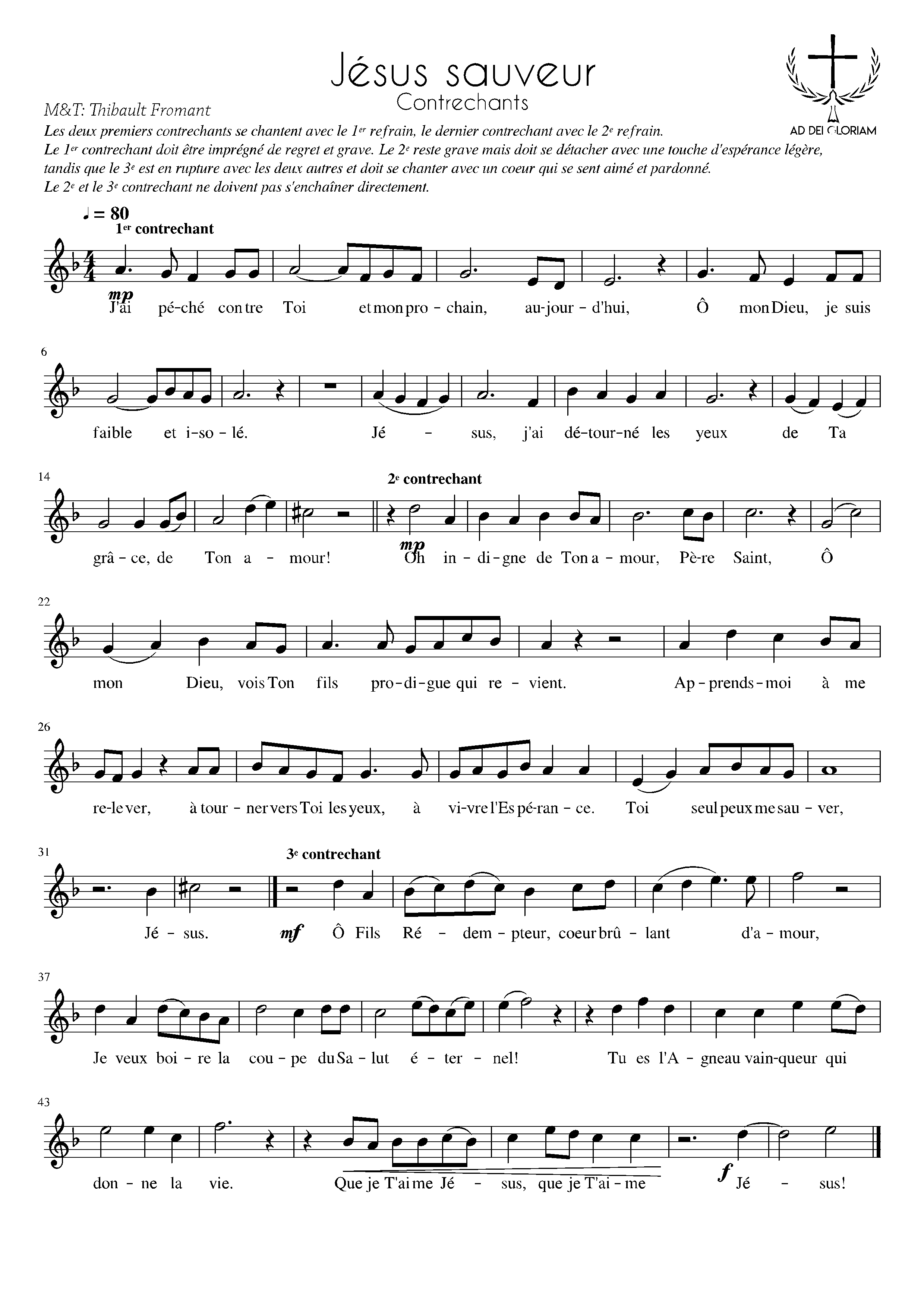 Page 2 de Jésus sauveur
