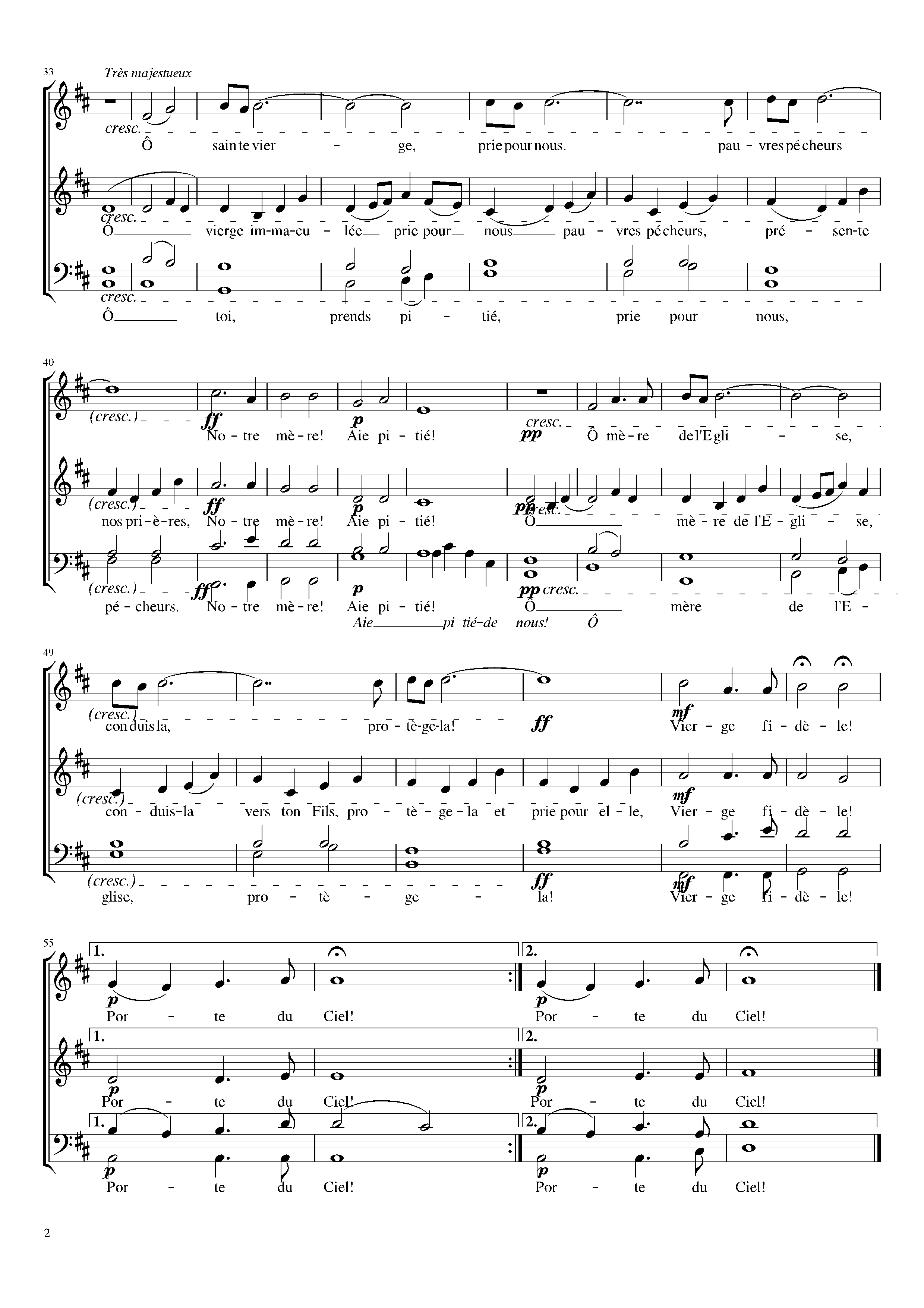 Page 2 de Ave Maria