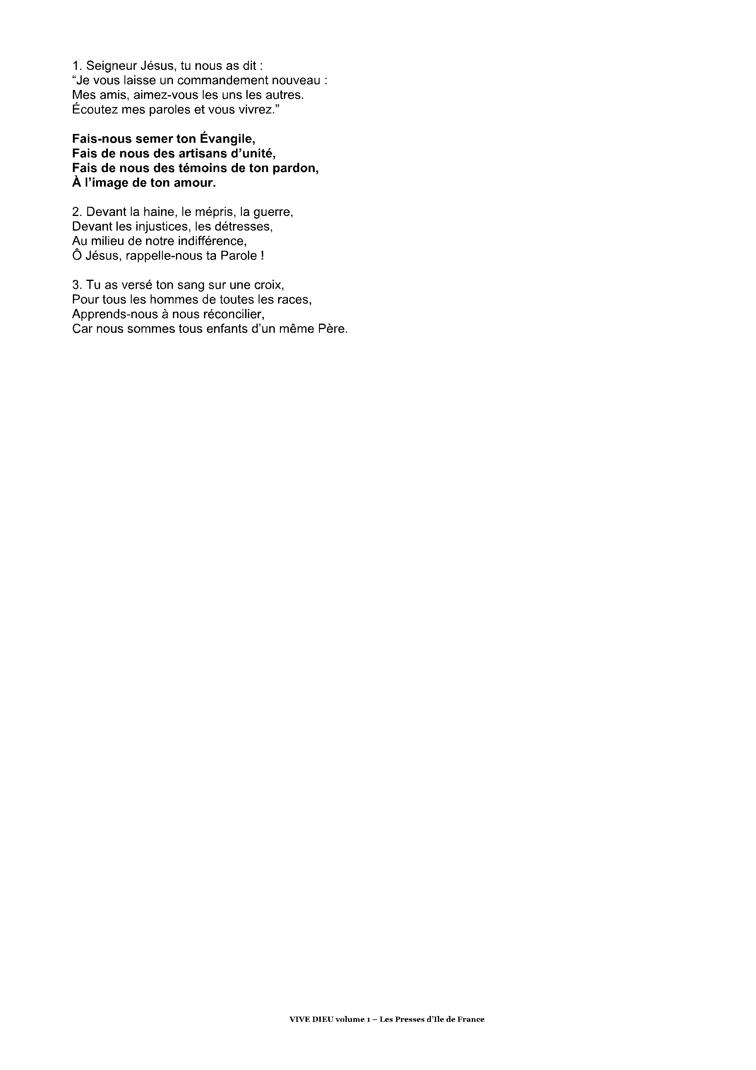 Page 3 de À l'image de ton amour