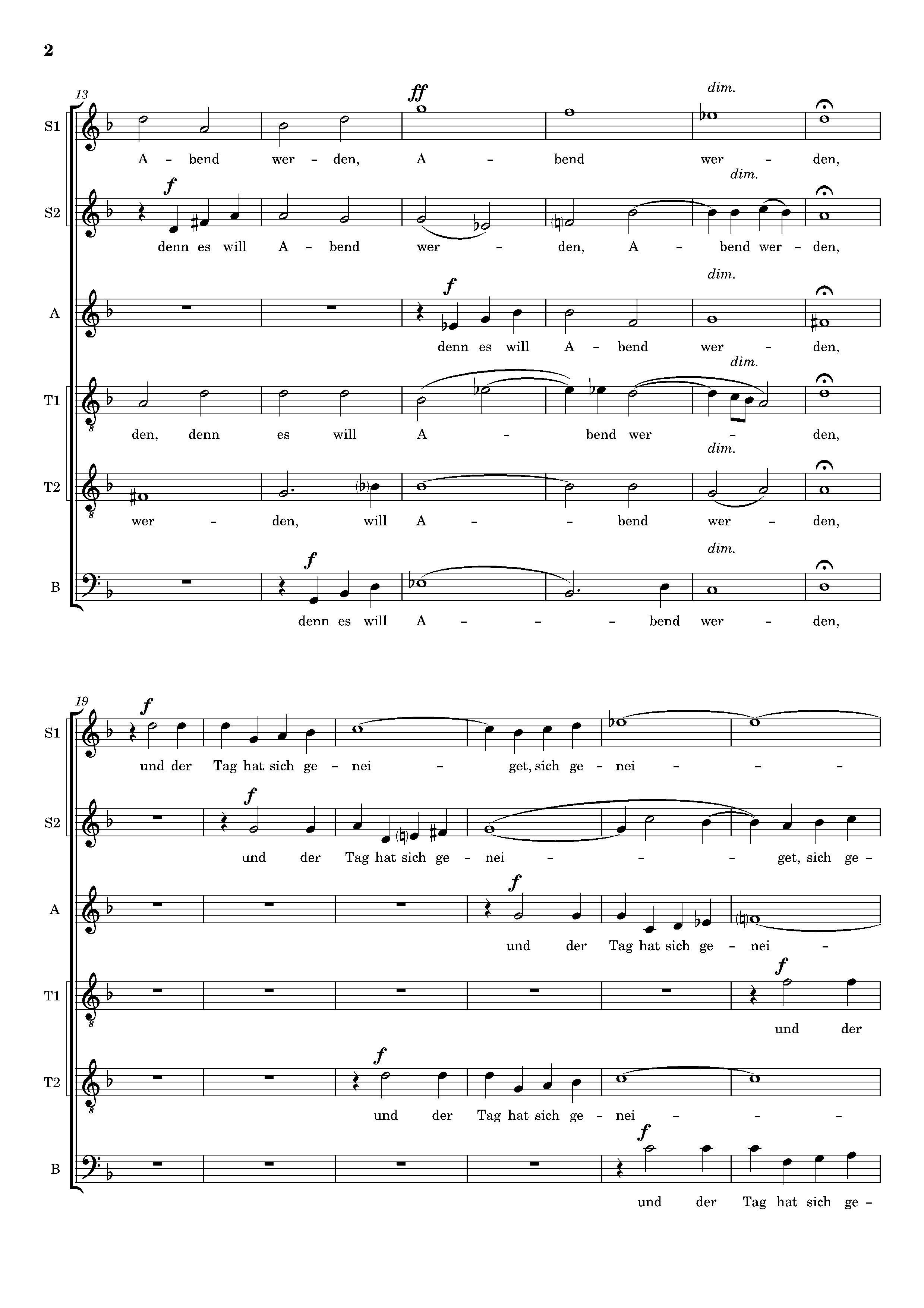 Page 2 de Abendlied