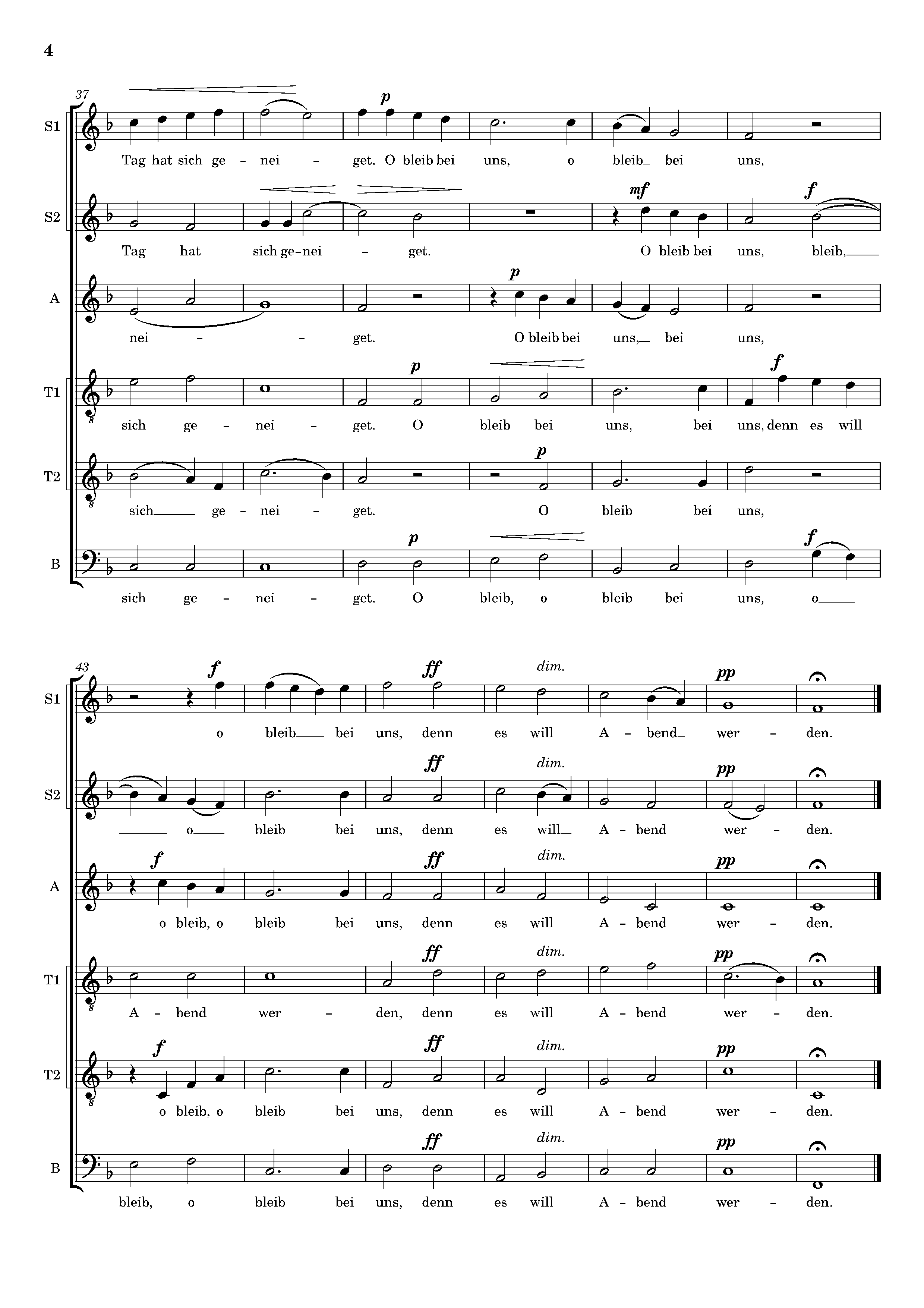Page 4 de Abendlied