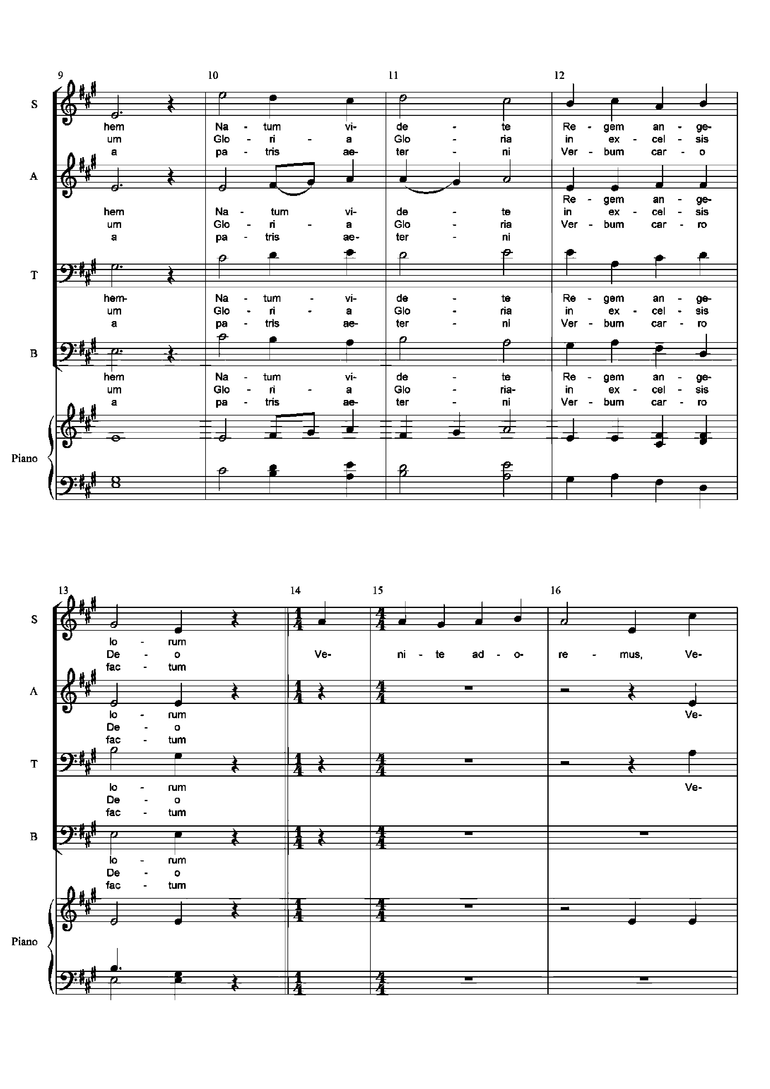 Page 2 de Adeste fideles
