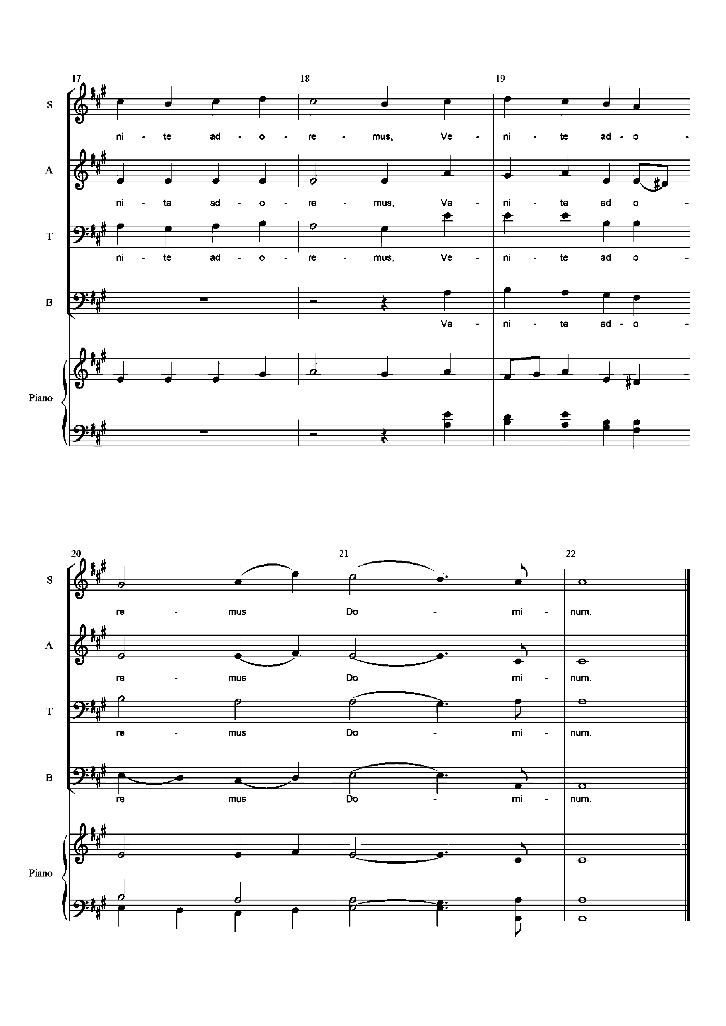 Page 3 de Adeste fideles