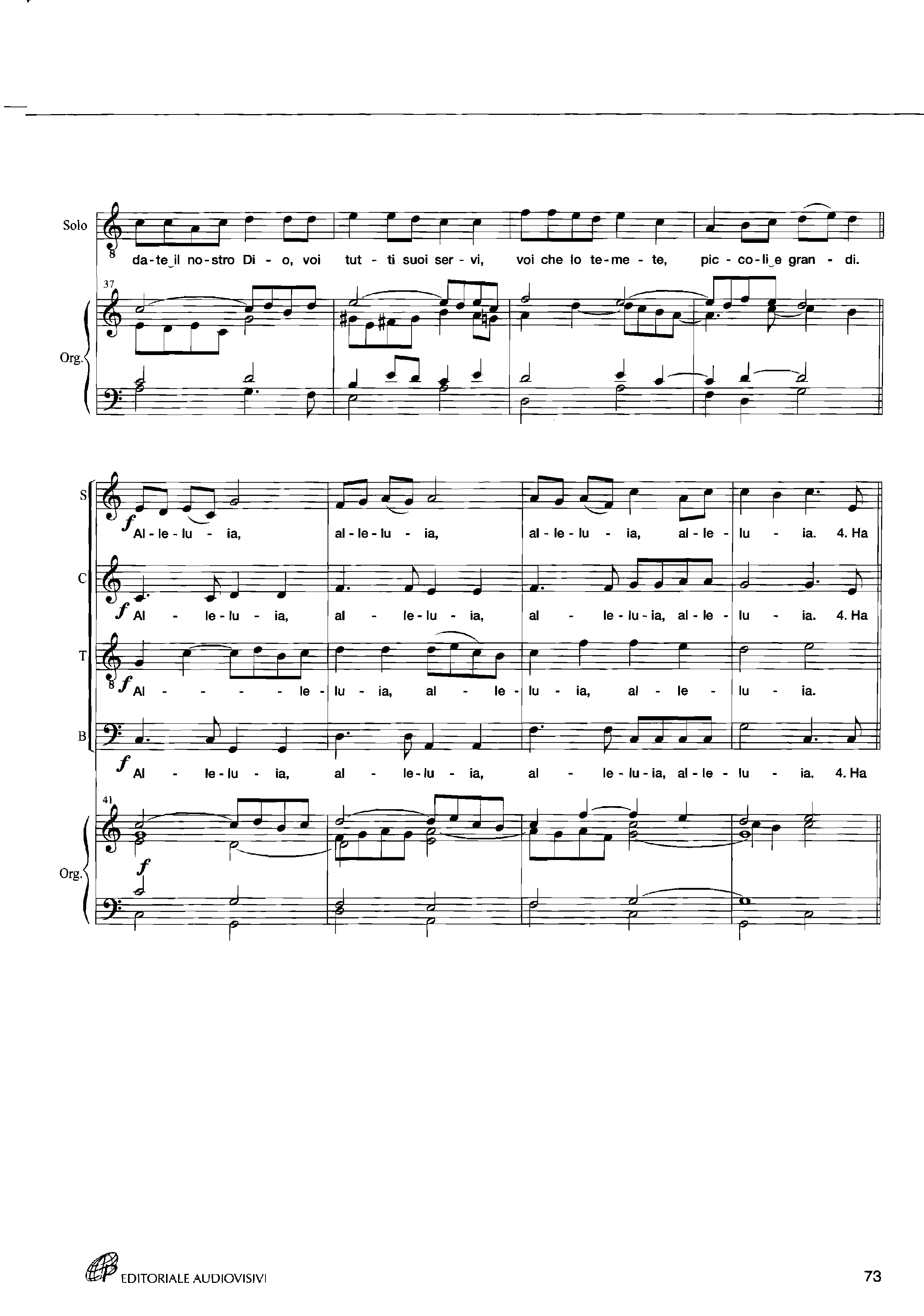 Page 4 de Cantico dell'Agnello