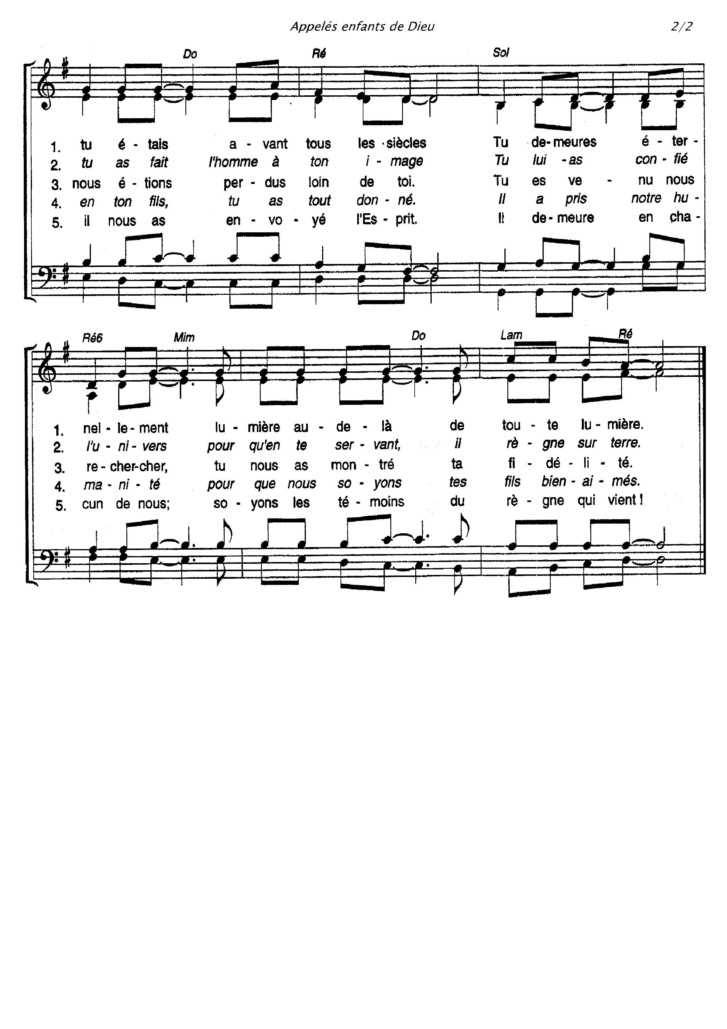 Page 2 de Appelés enfants de Dieu
