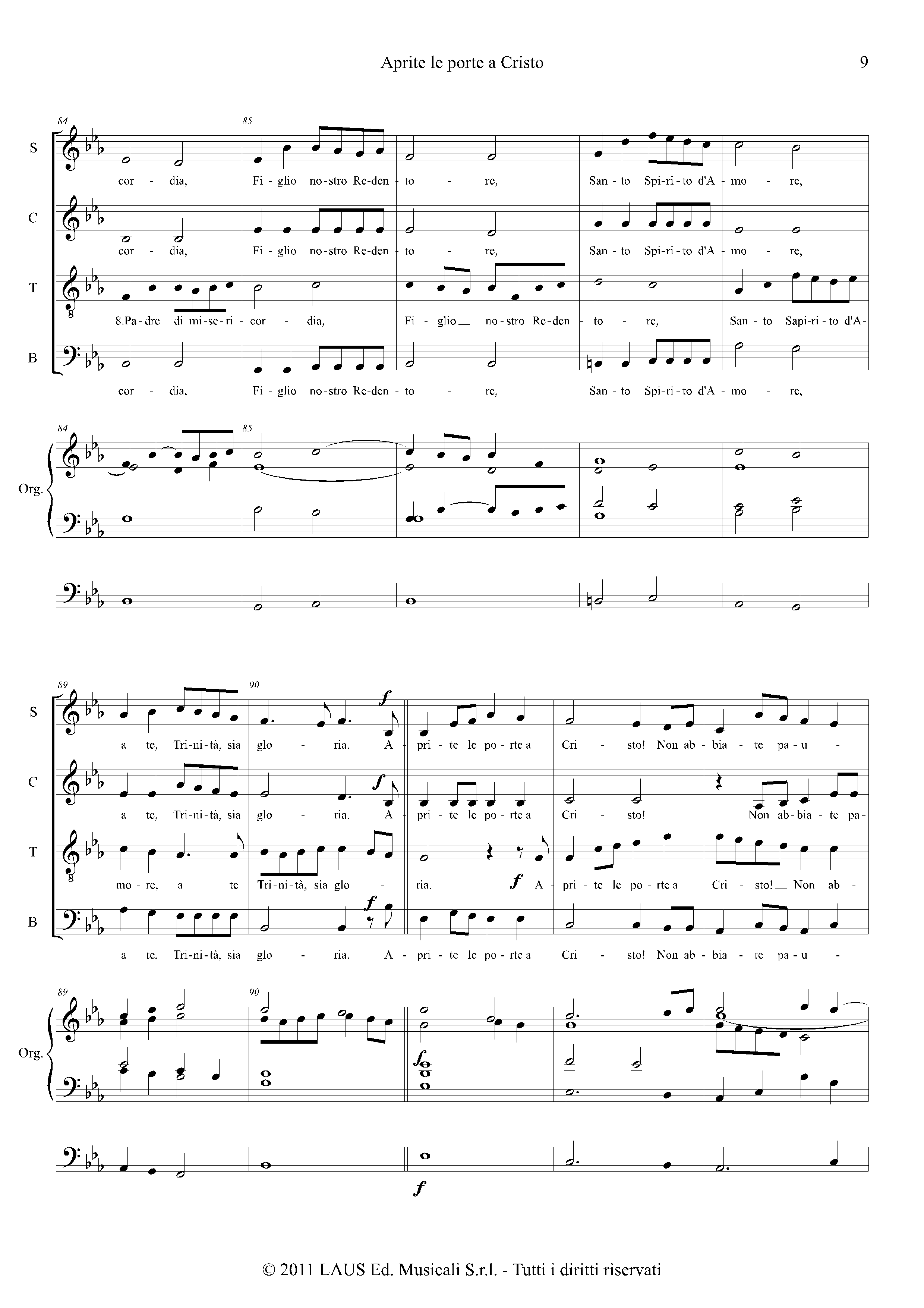Page 9 de Aprite le porte a Cristo