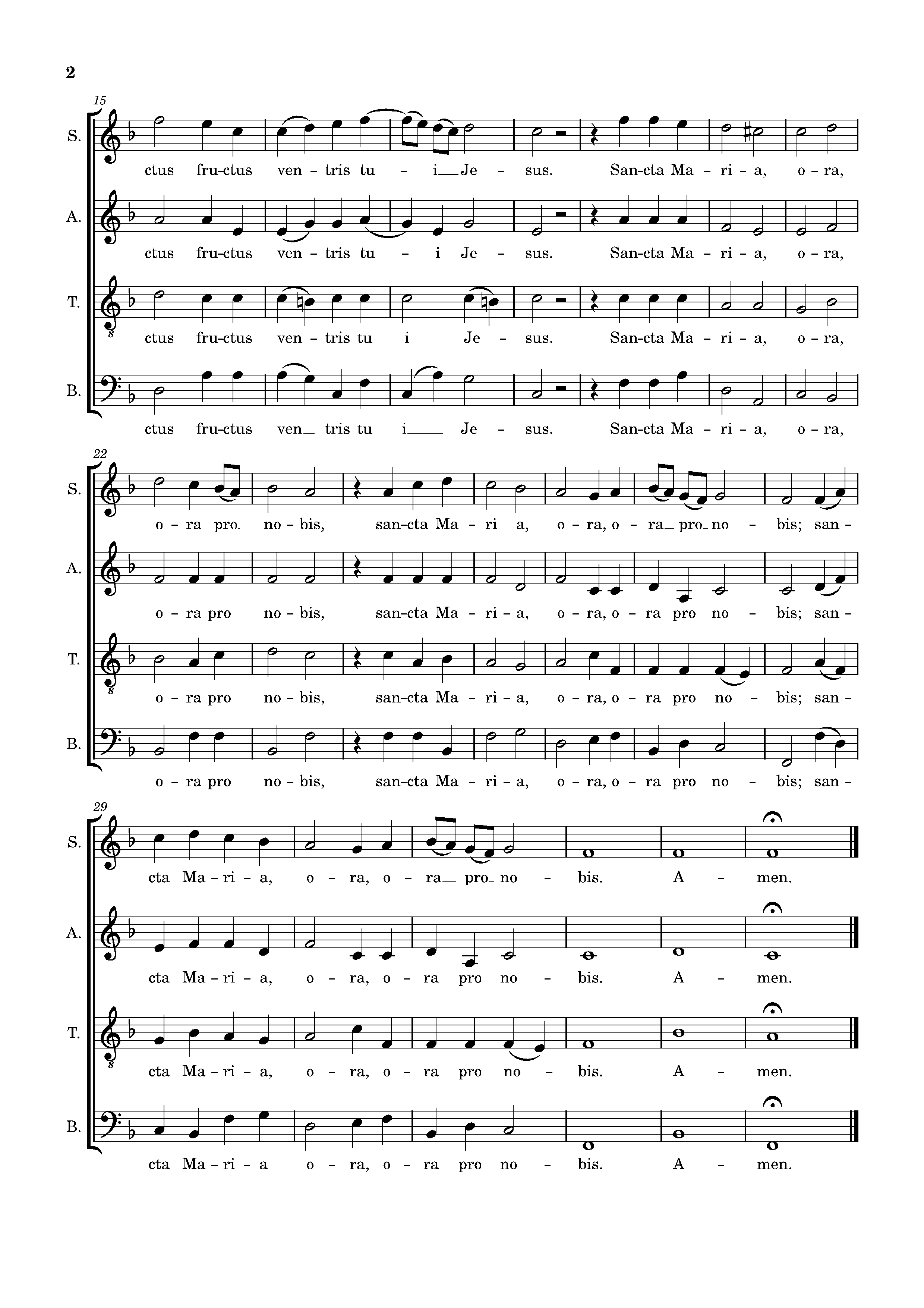 Page 2 de Ave Maria