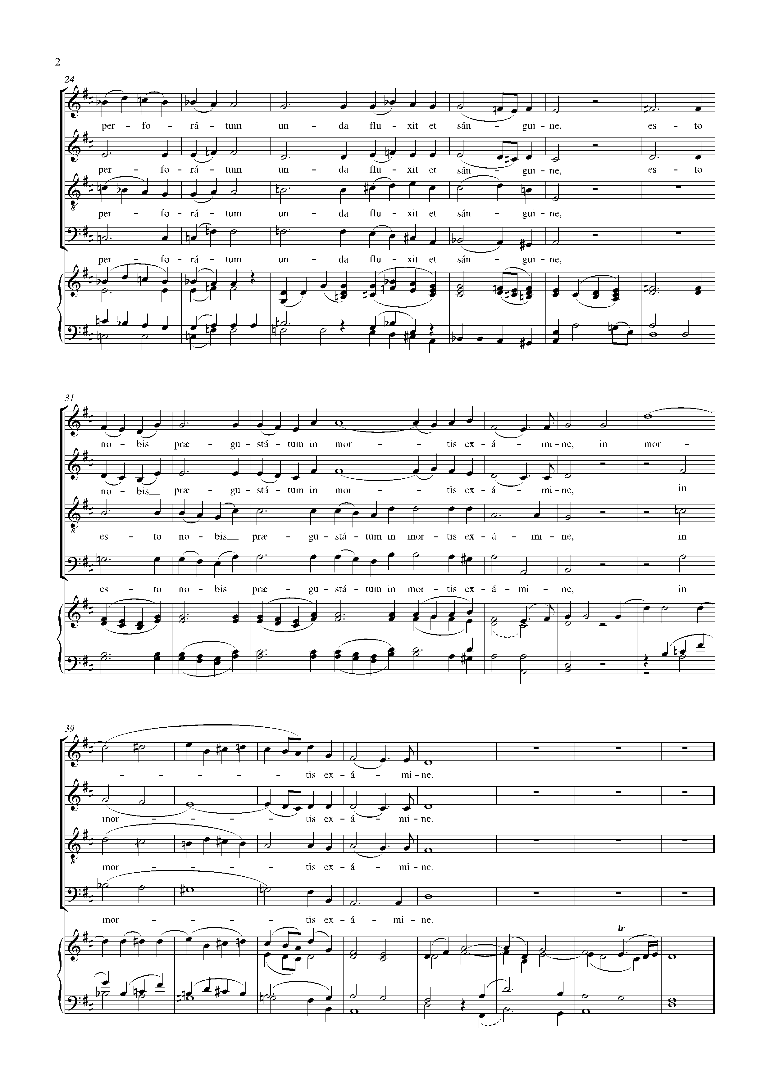 Page 2 de Ave verum corpus