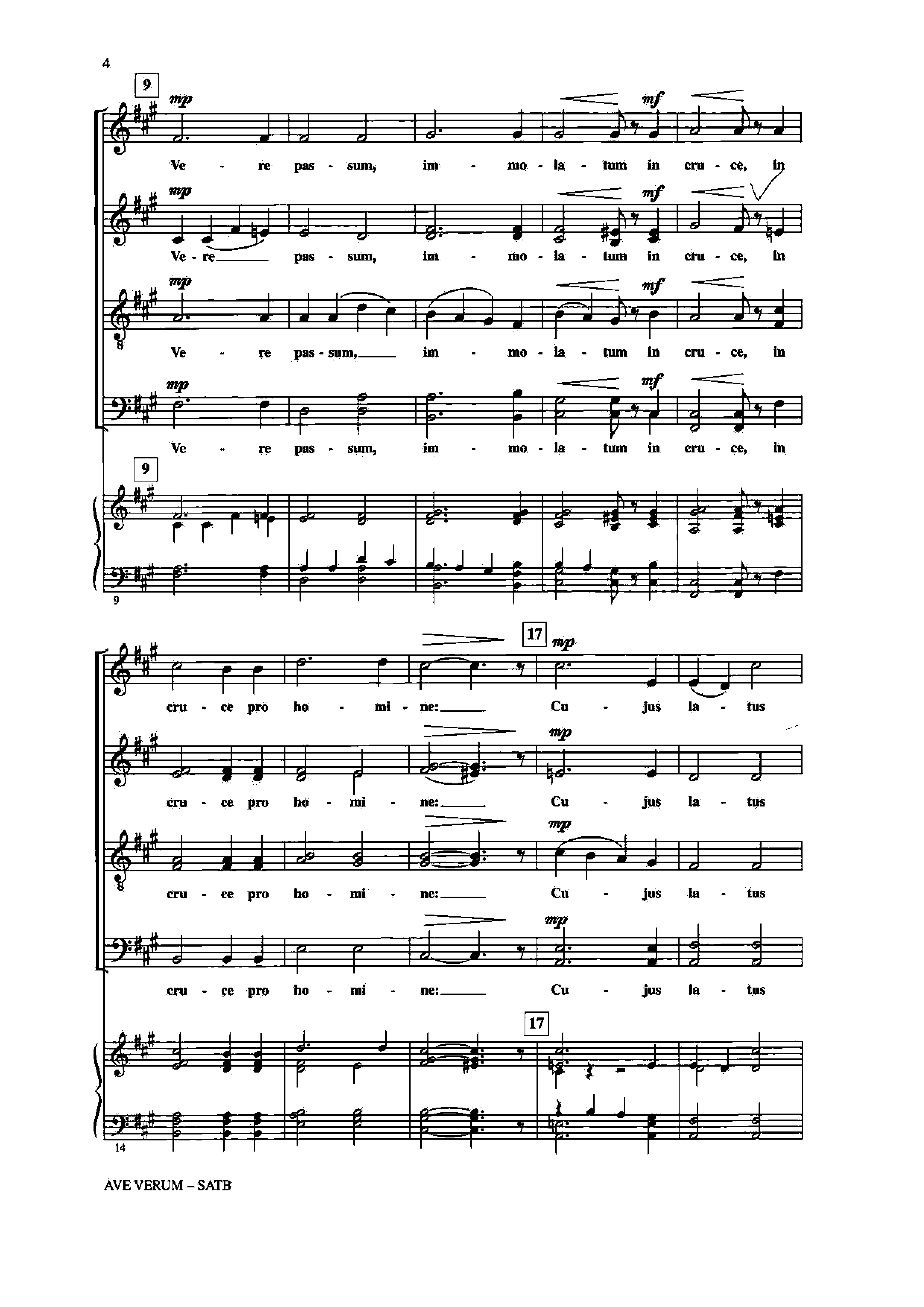 Page 2 de Ave verum