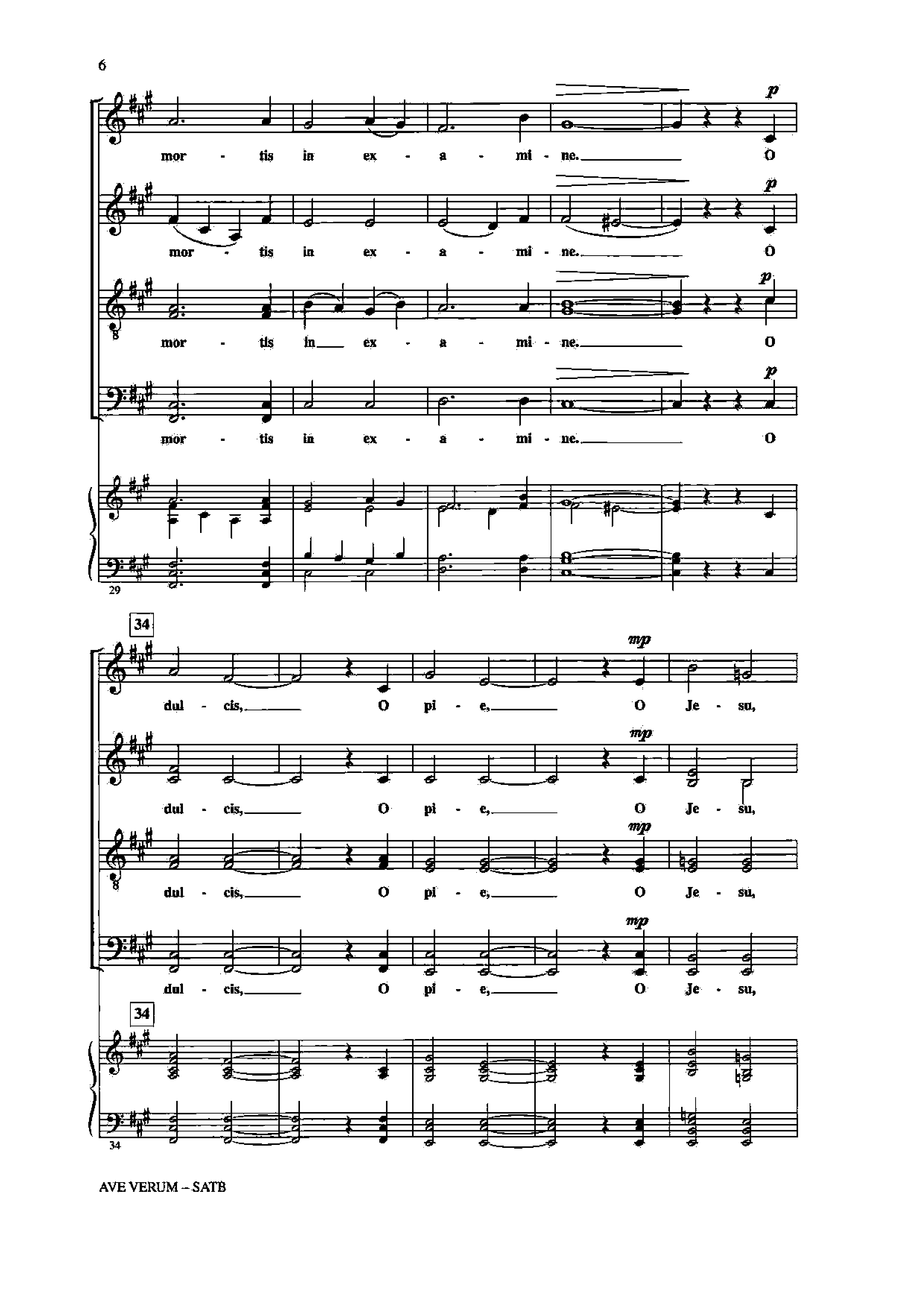 Page 4 de Ave verum