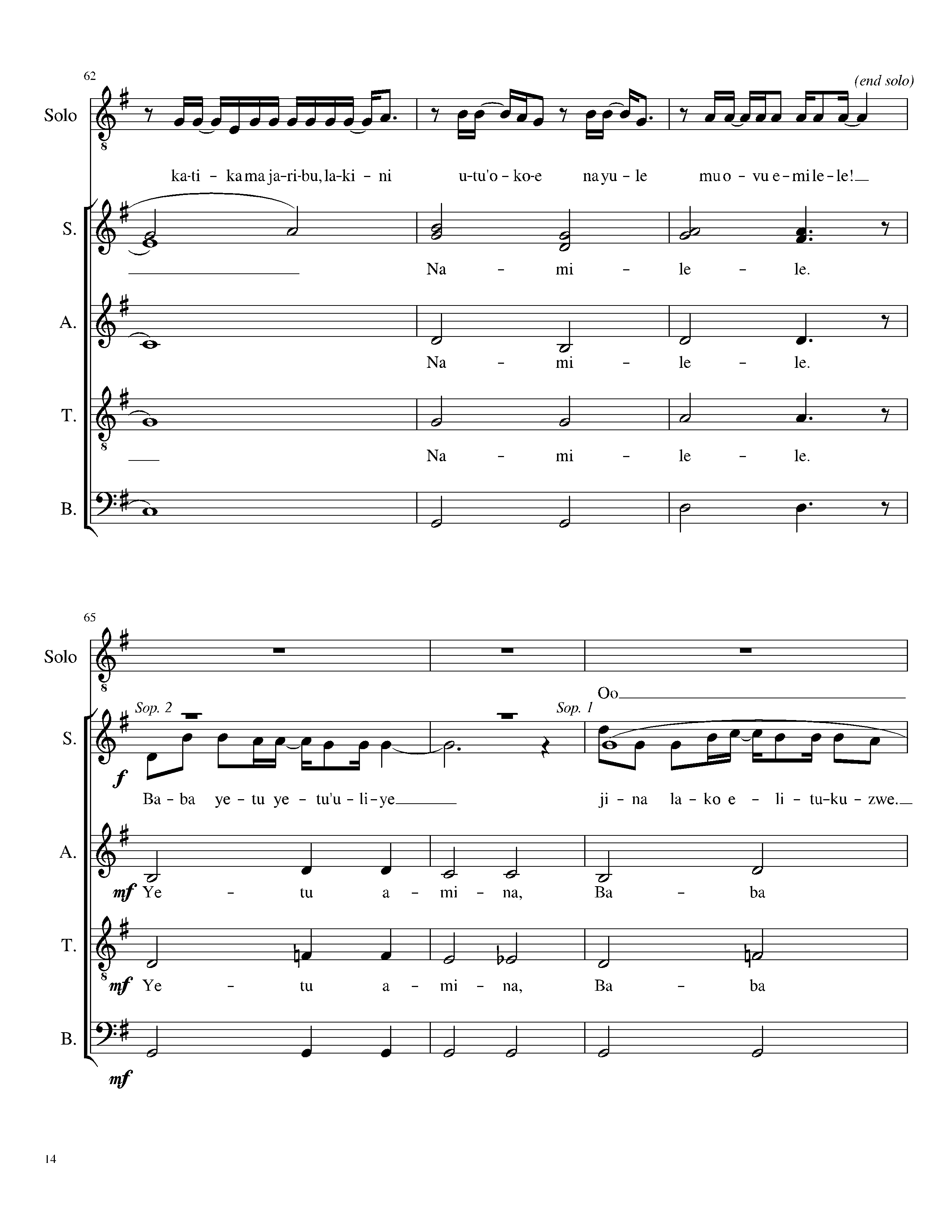 Page 14 de Baba Yetu