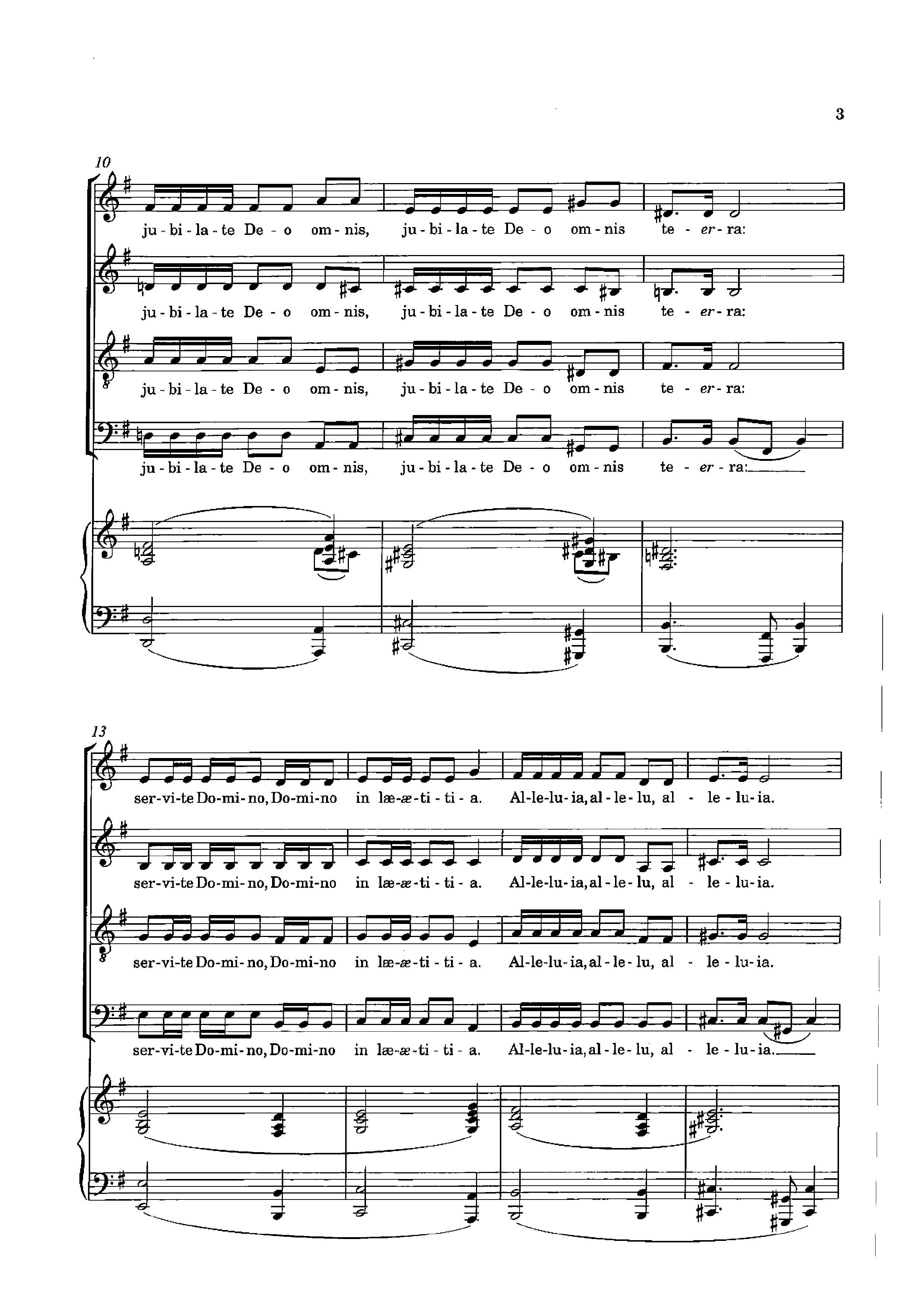 Page 2 de Cantate Domino