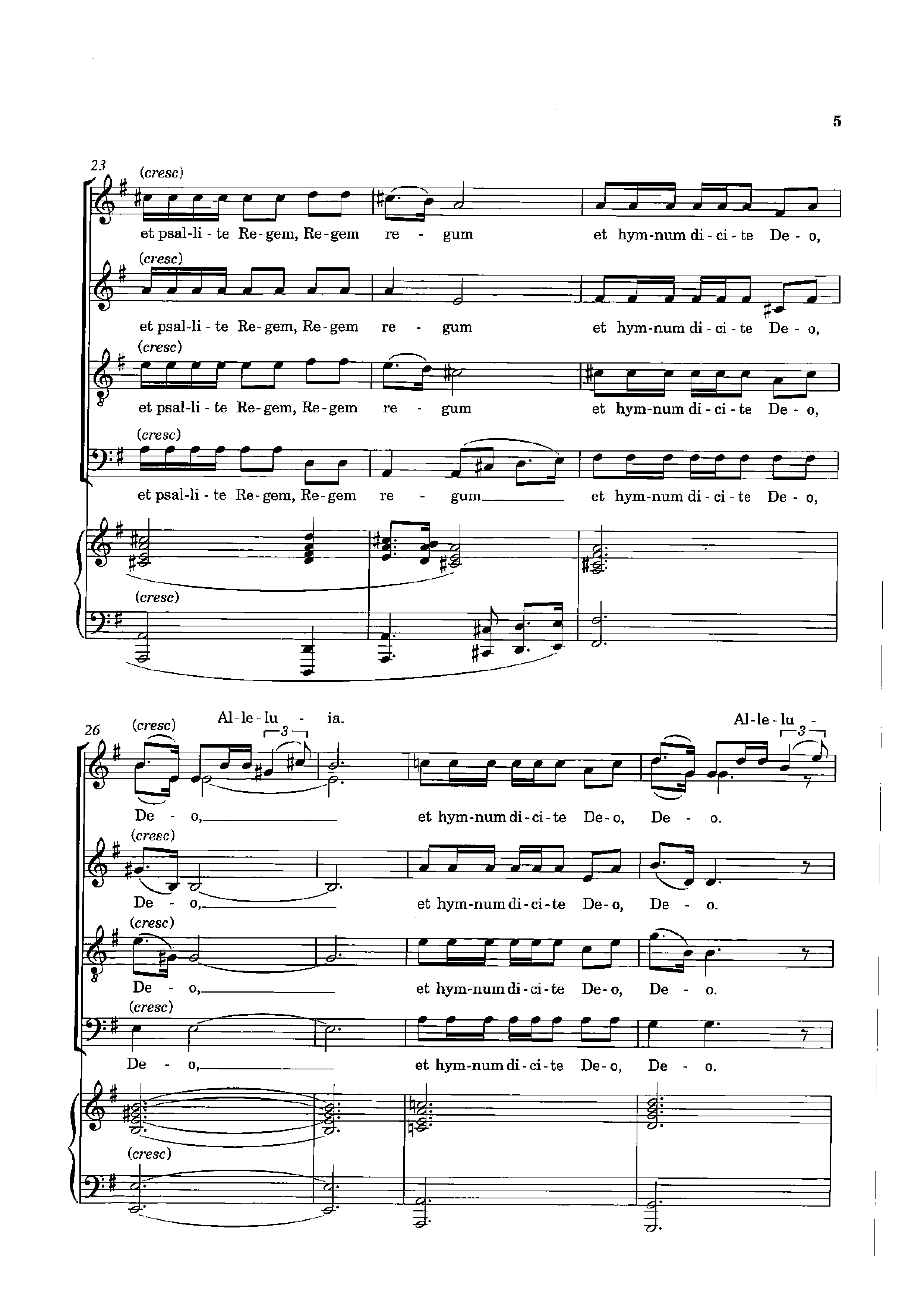 Page 4 de Cantate Domino