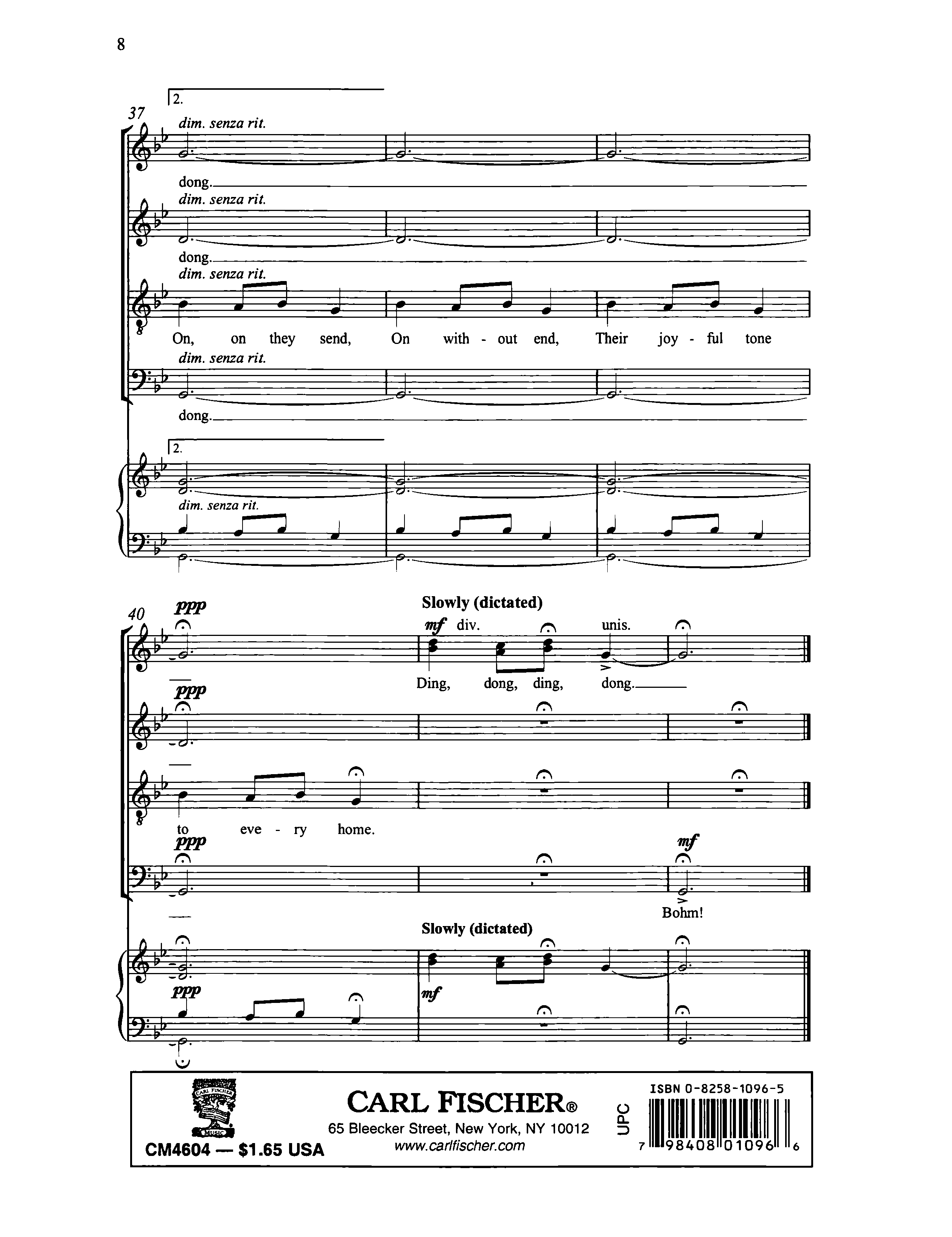 Page 6 de Carol of the Bells