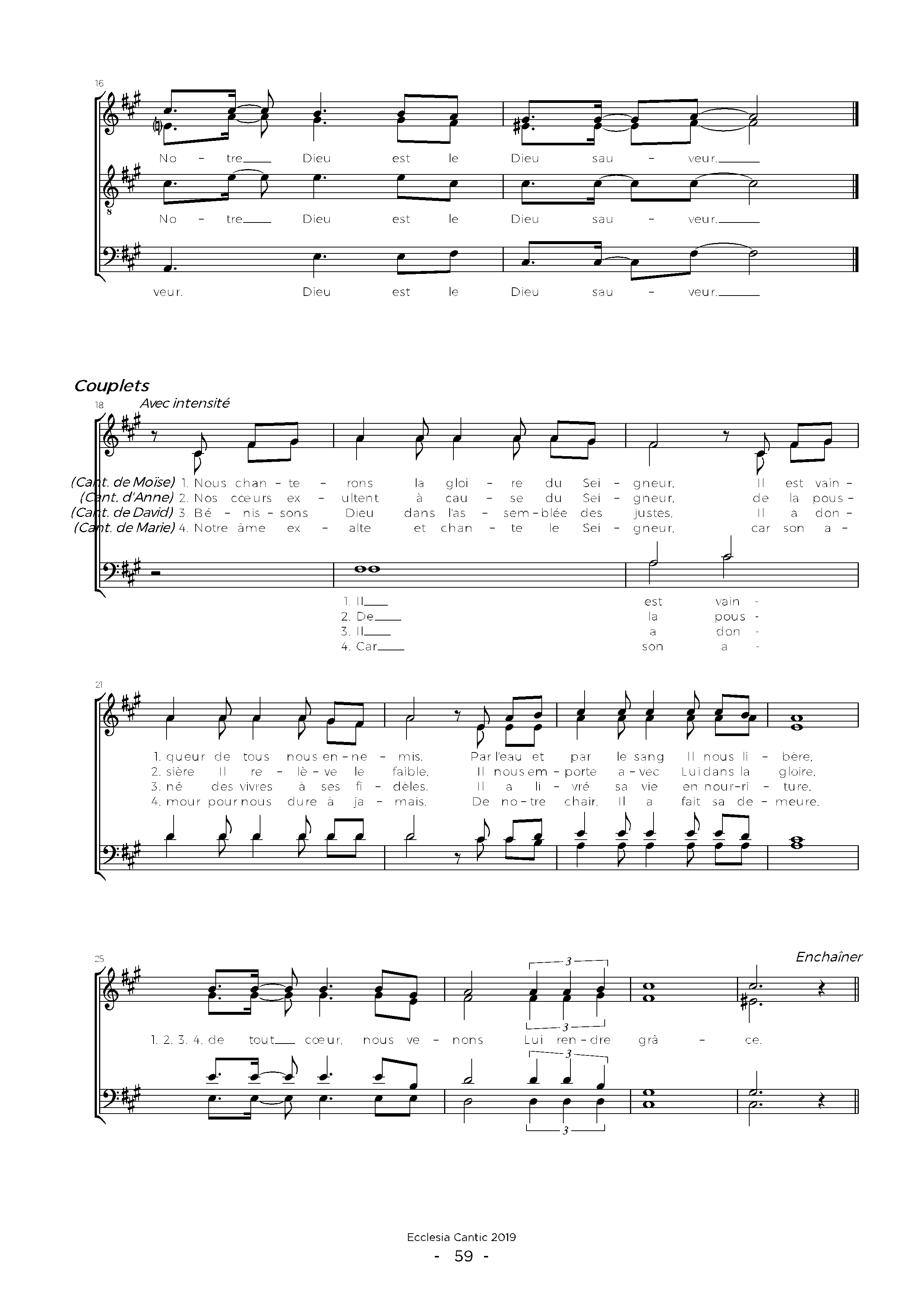 Page 2 de Chantez un chant nouveau