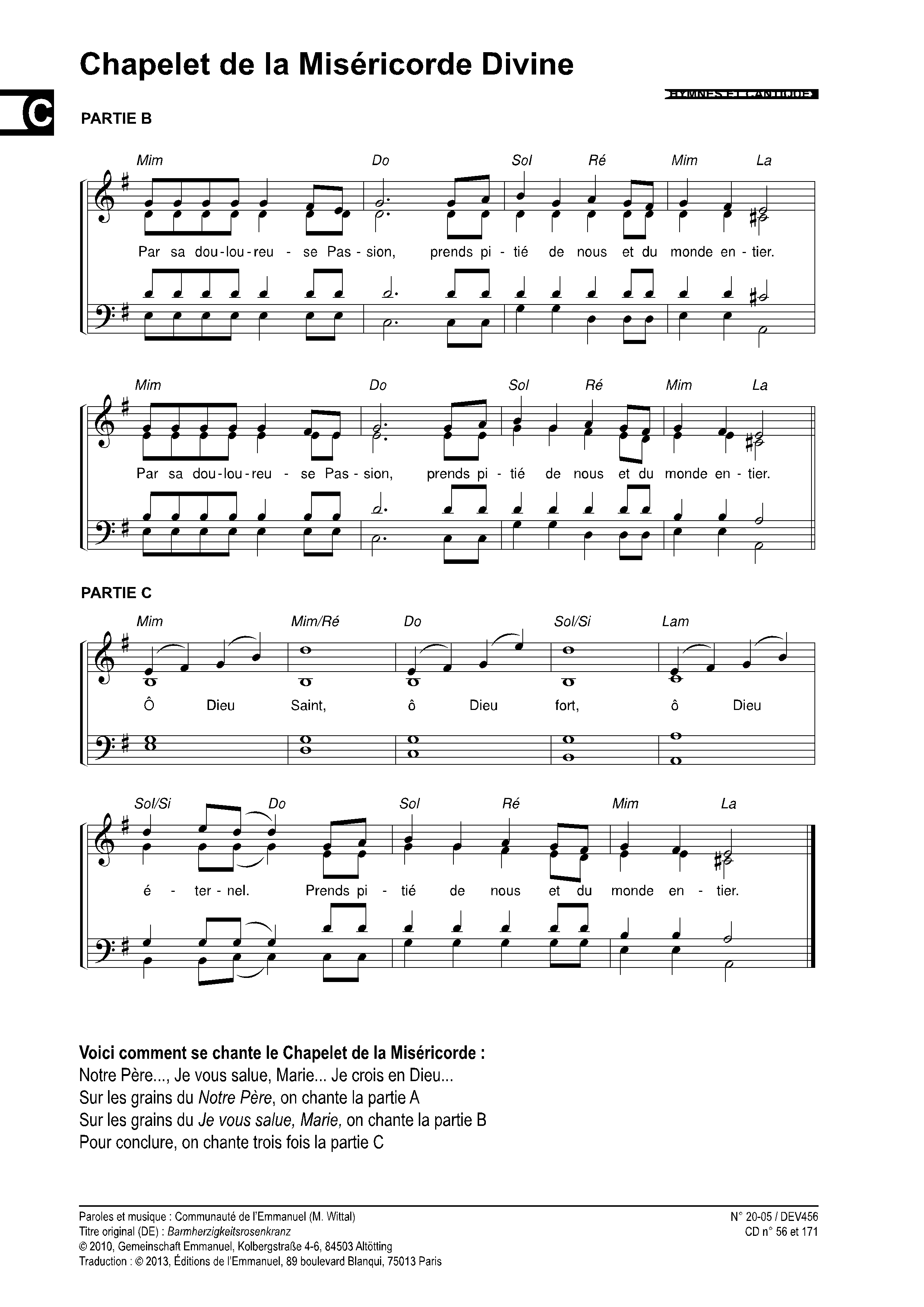 Page 2 de Chapelet de la divine miséricorde