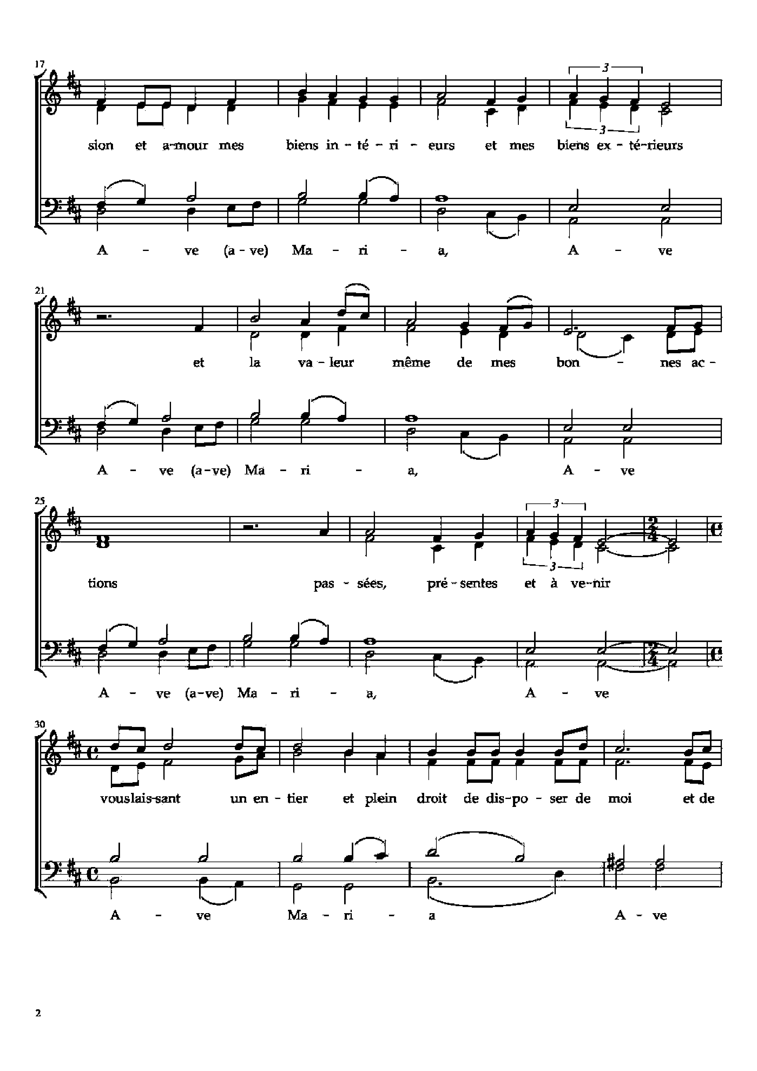 Page 2 de Consécration à Marie