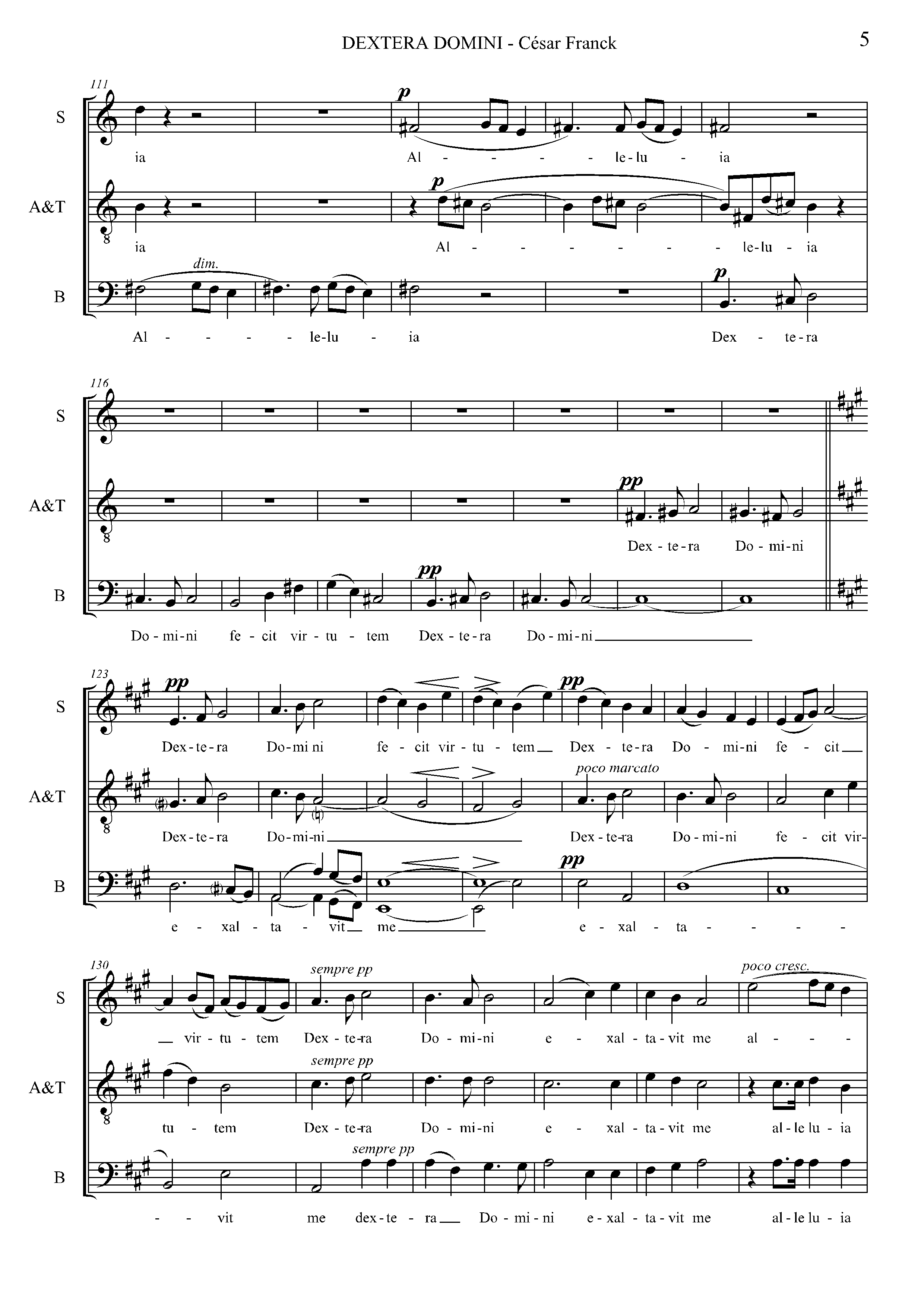 Page 5 de Dextera Domini