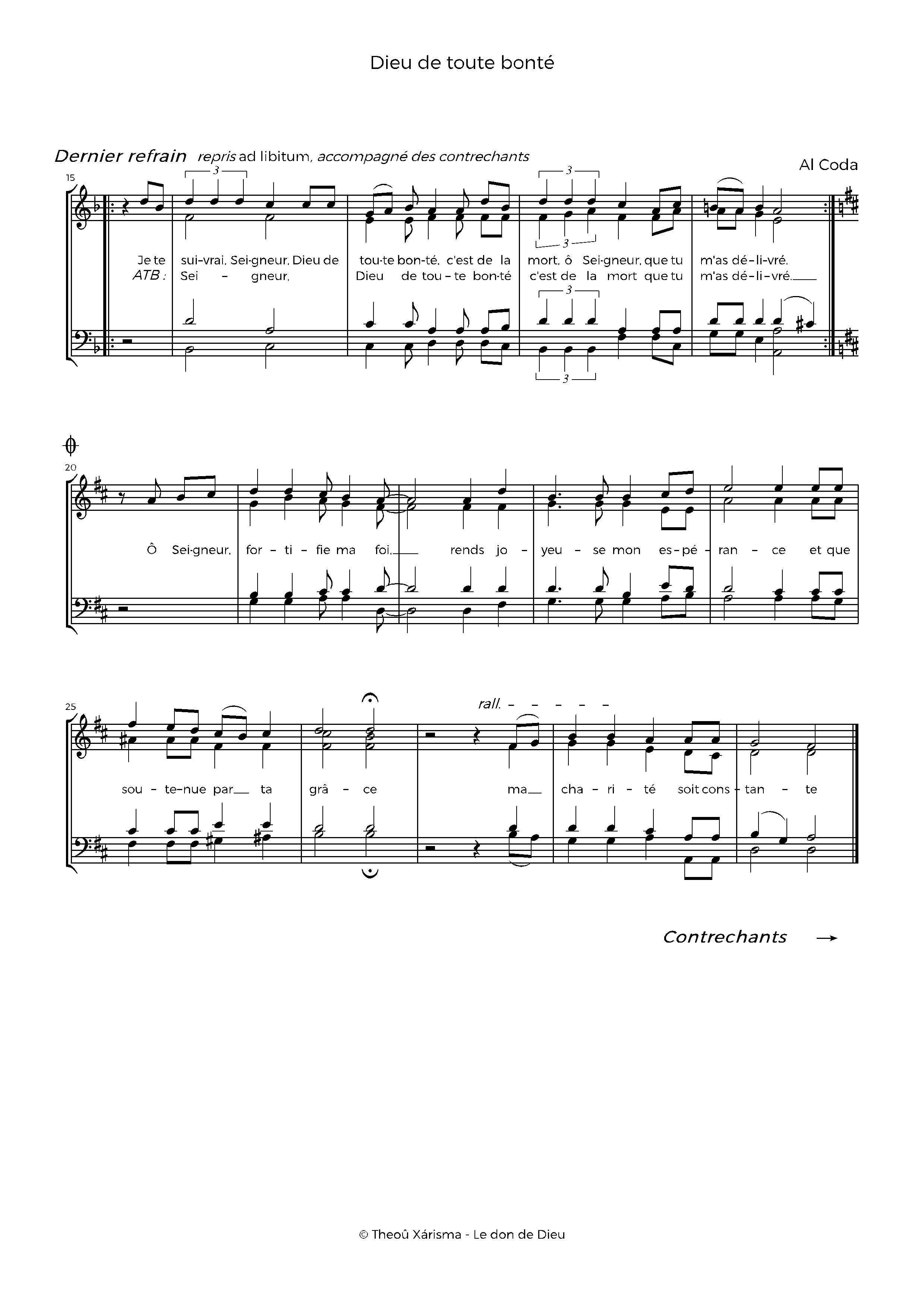 Page 2 de Dieu de toute bonté