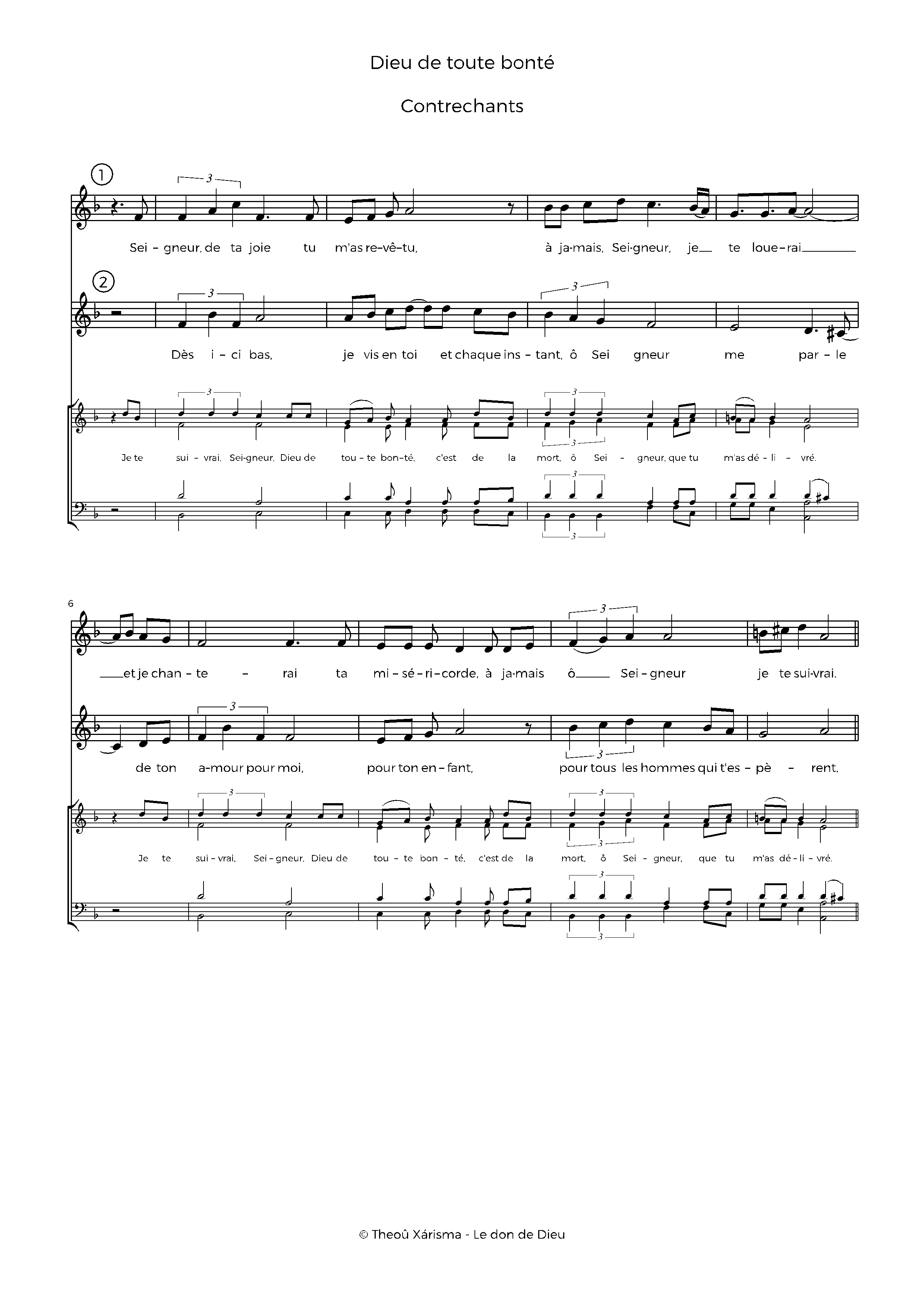 Page 3 de Dieu de toute bonté