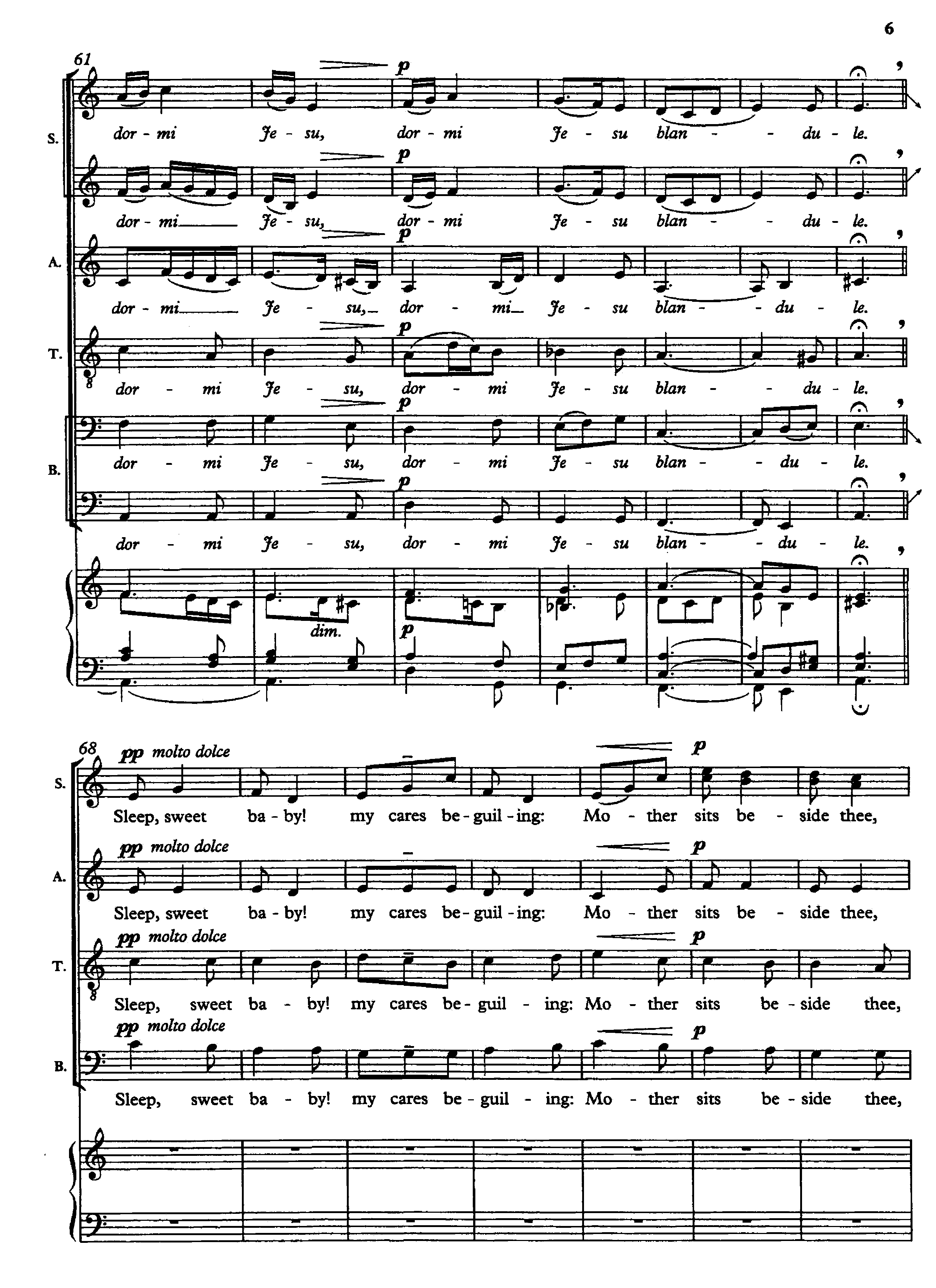 Page 5 de Dormi, Jesu