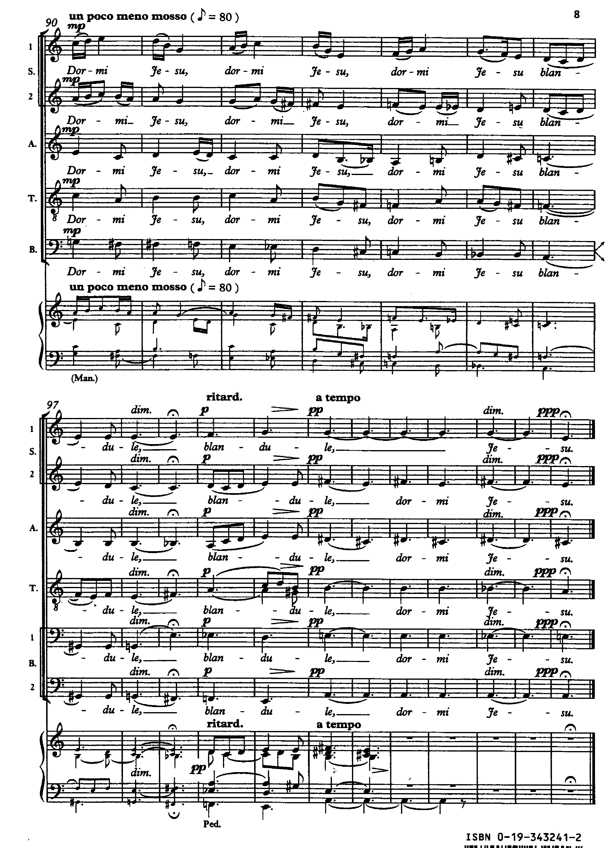 Page 7 de Dormi, Jesu