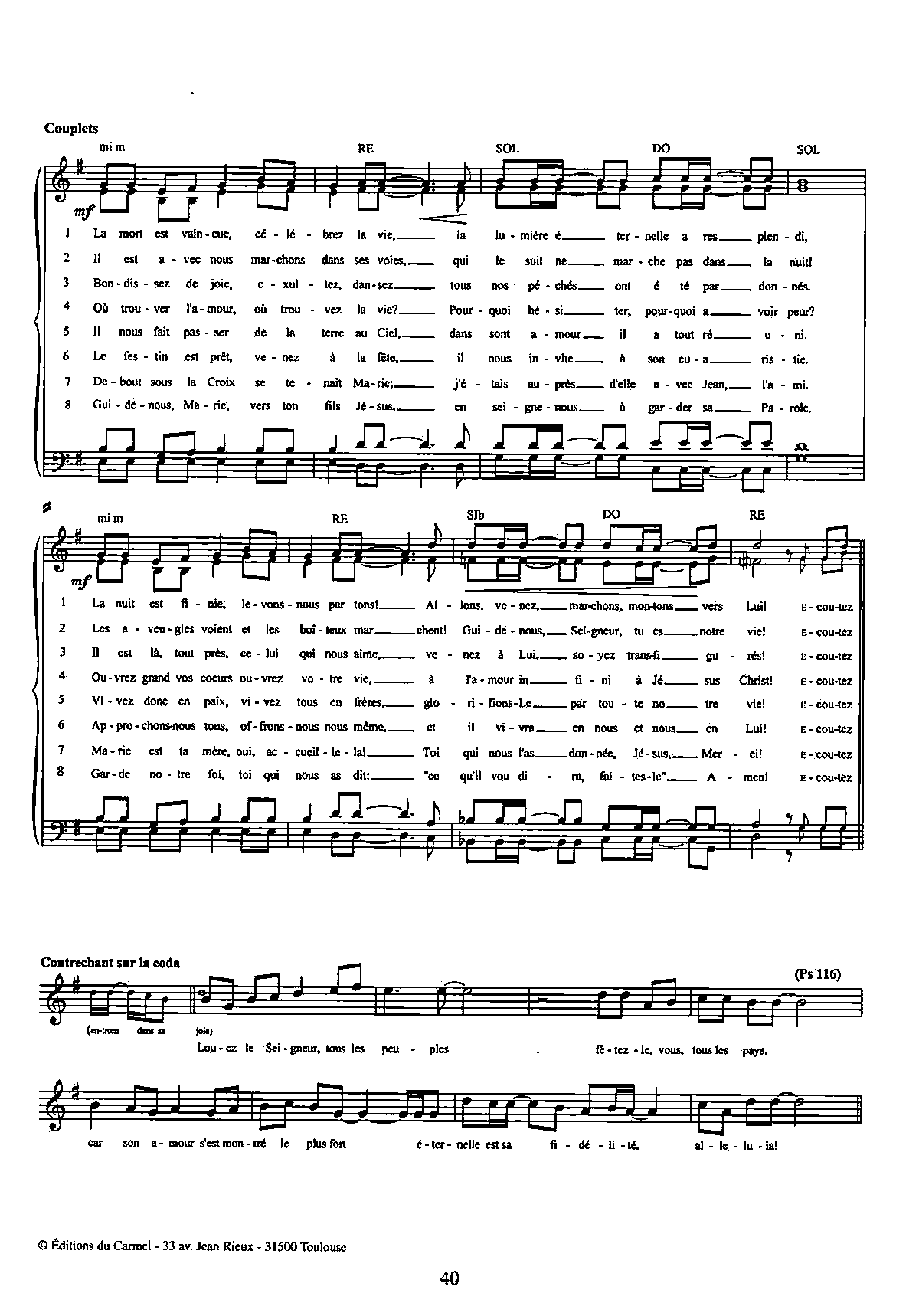 Page 2 de Écoutez-moi, peuples de l'univers