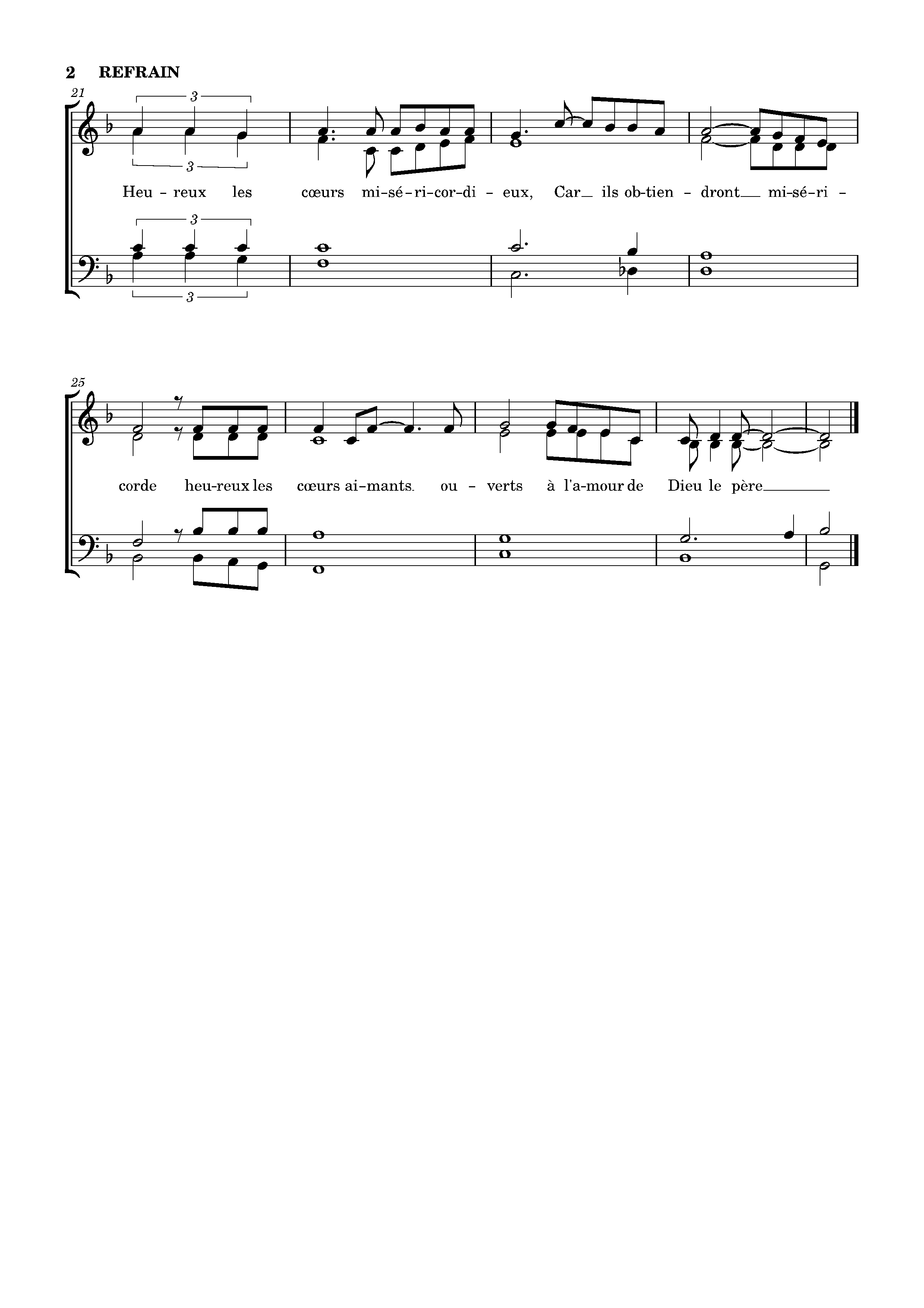 Page 2 de Heureux les cœurs miséricordieux