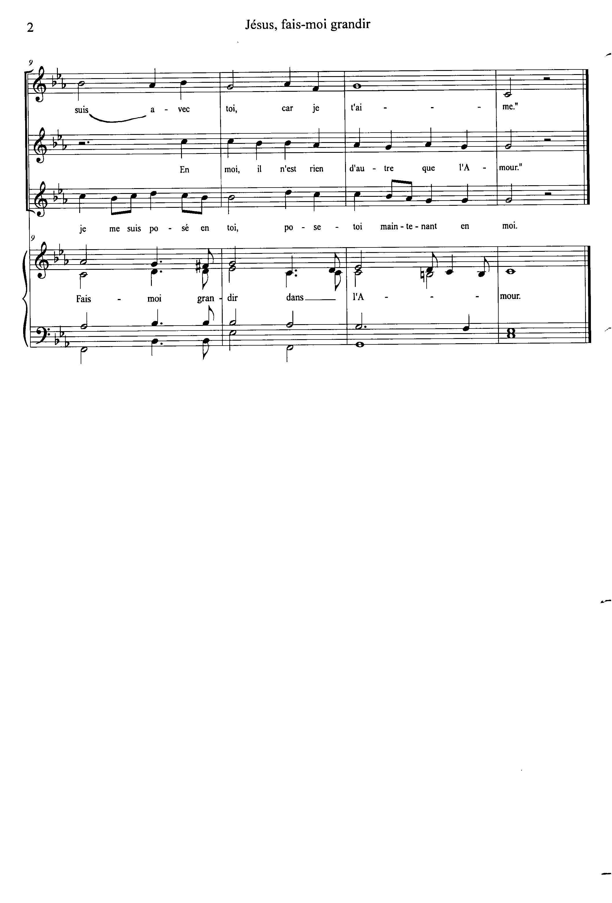 Page 2 de Jésus, fais-moi grandir