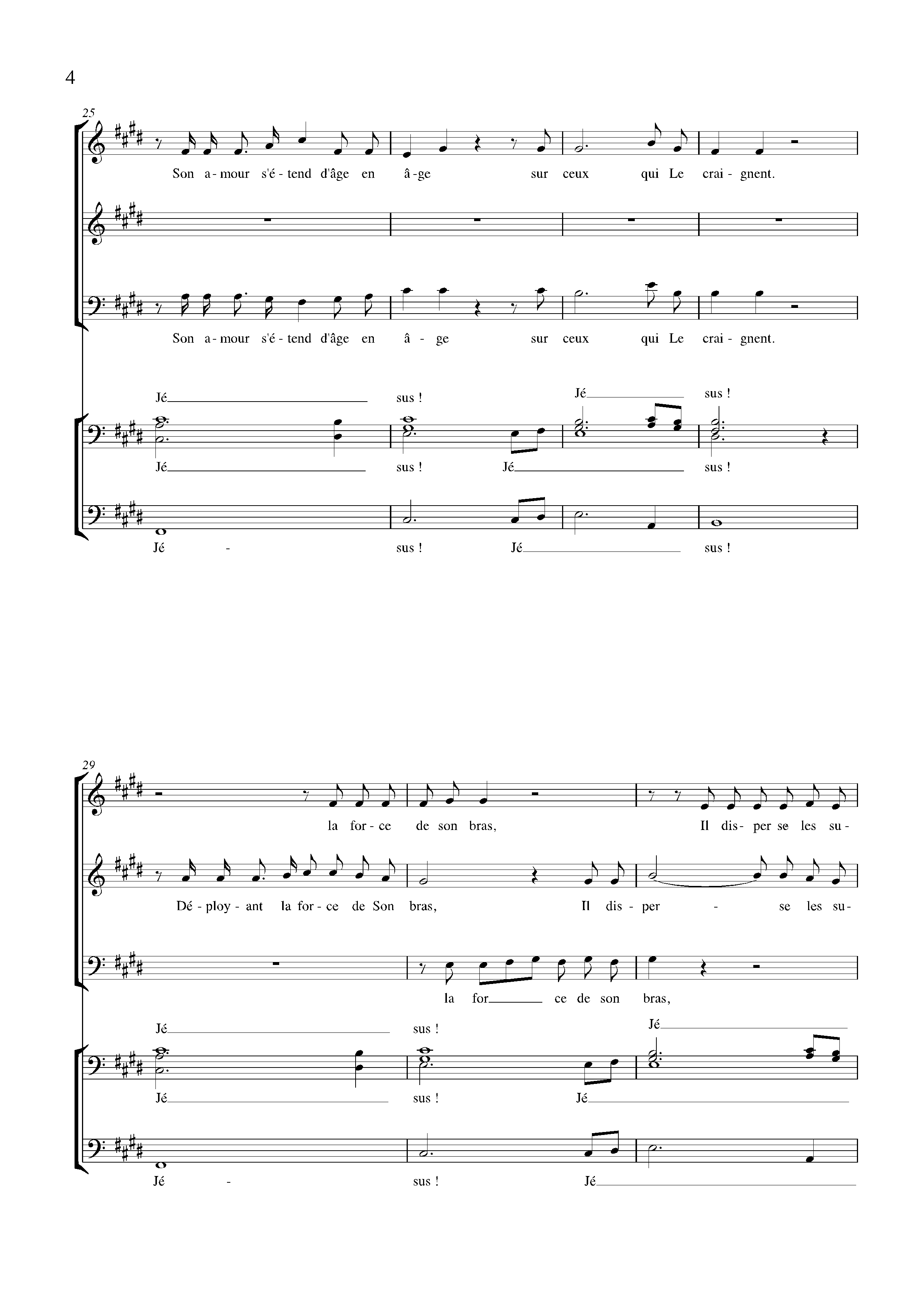 Page 4 de Jésus, Magnificat