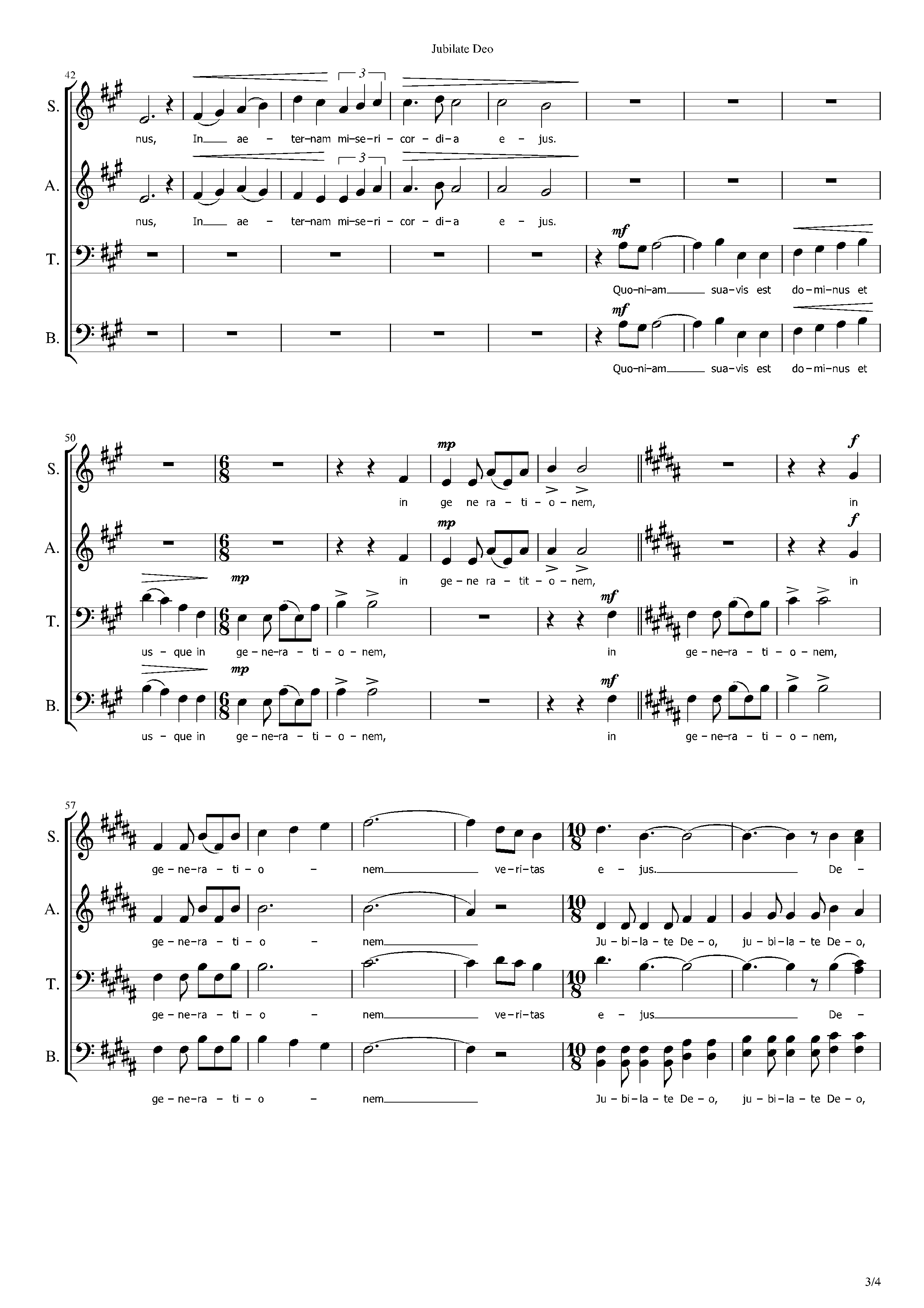 Page 3 de Jubilate Deo