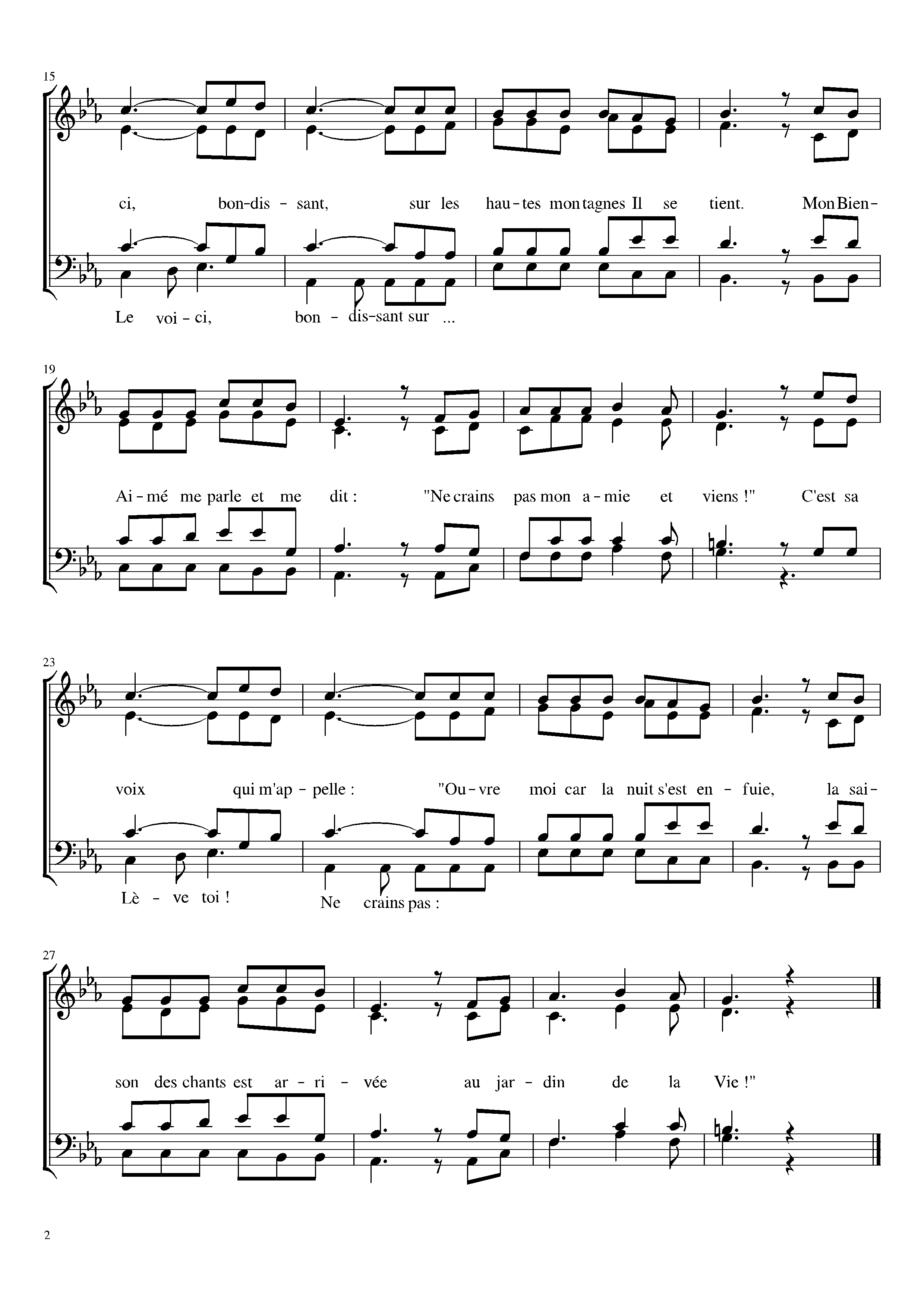 Page 2 de La Voix du Bien-Aimé