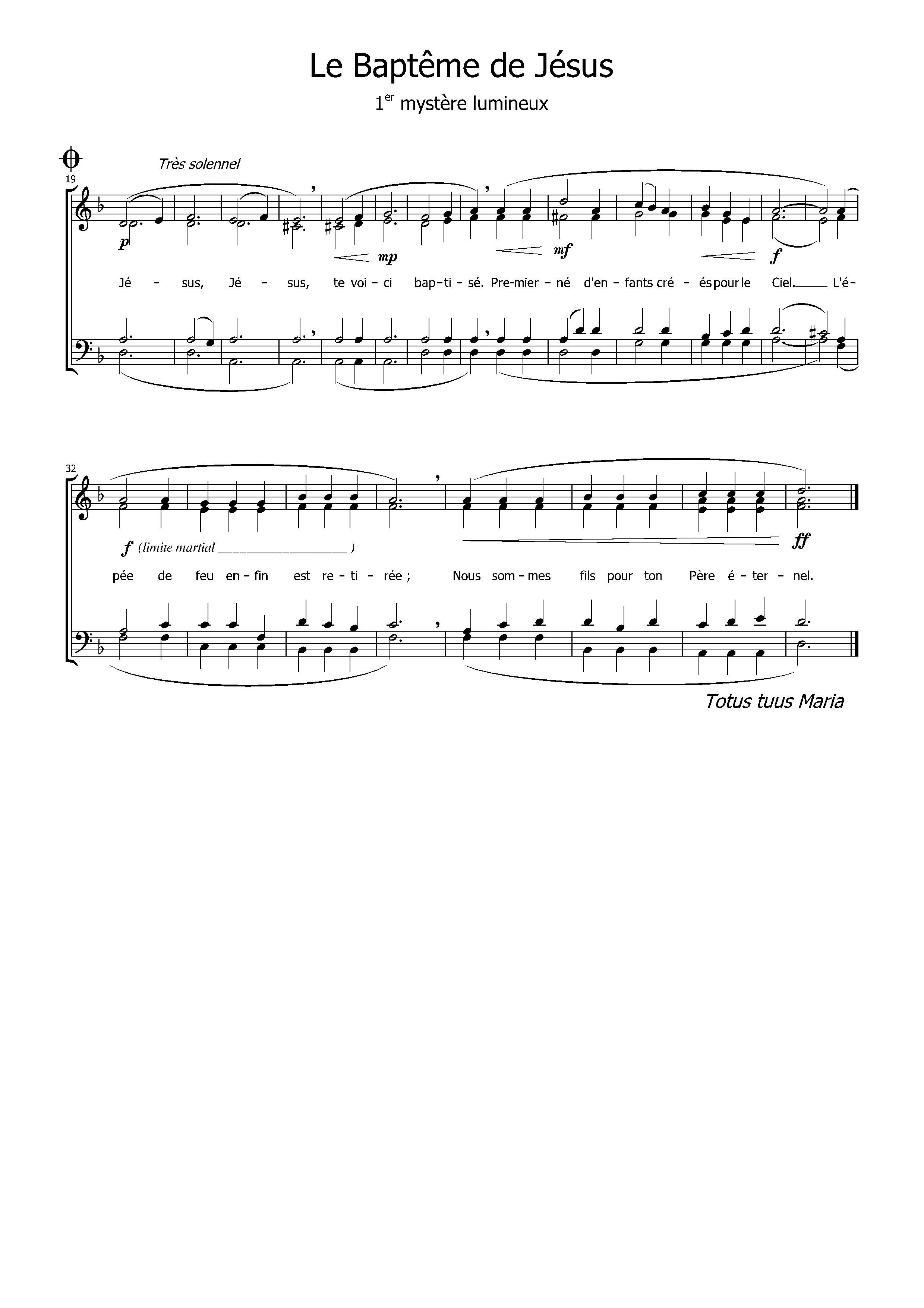 Page 2 de Le Baptême de Jésus