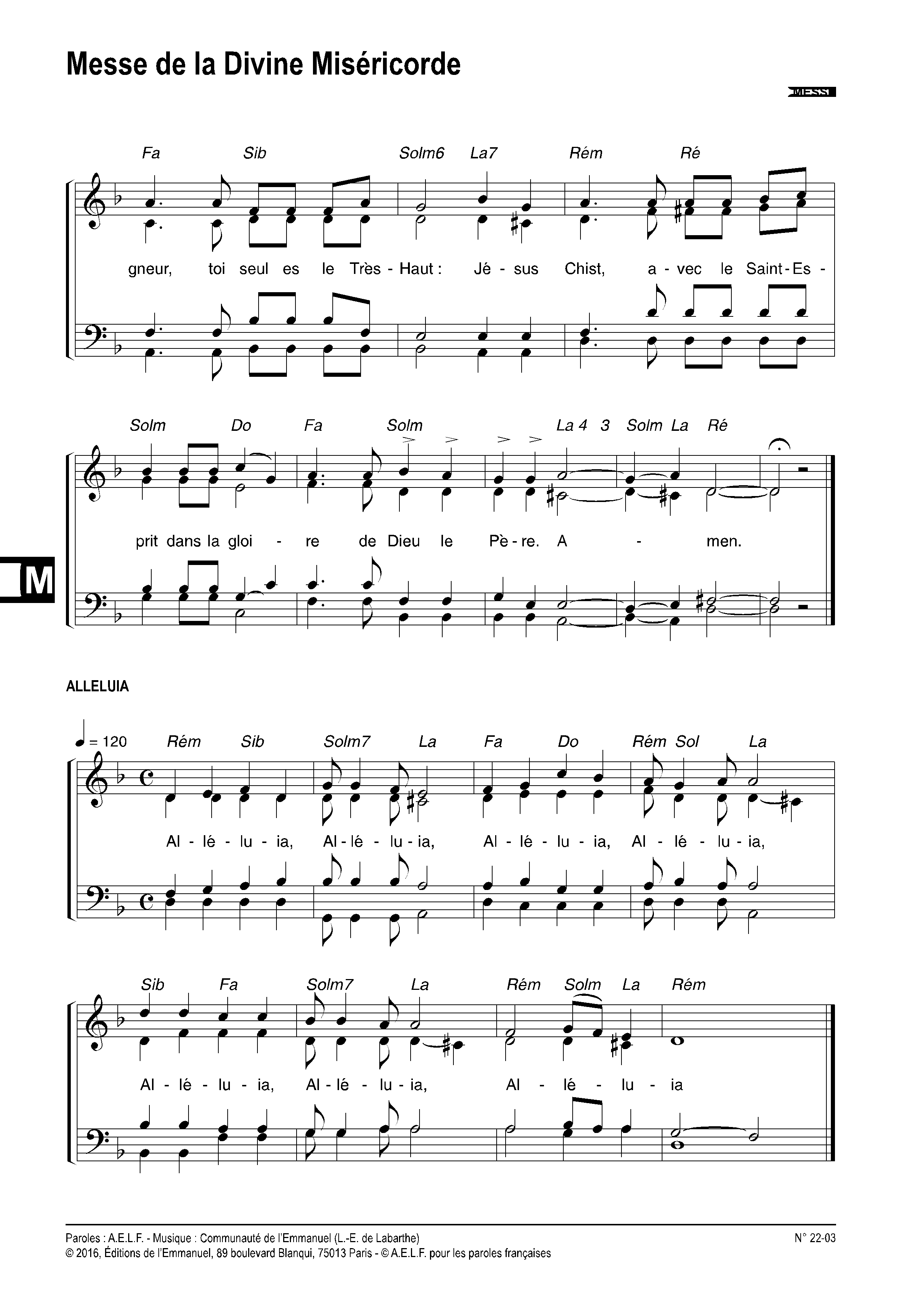 Page 4 de Messe de la Divine Miséricorde