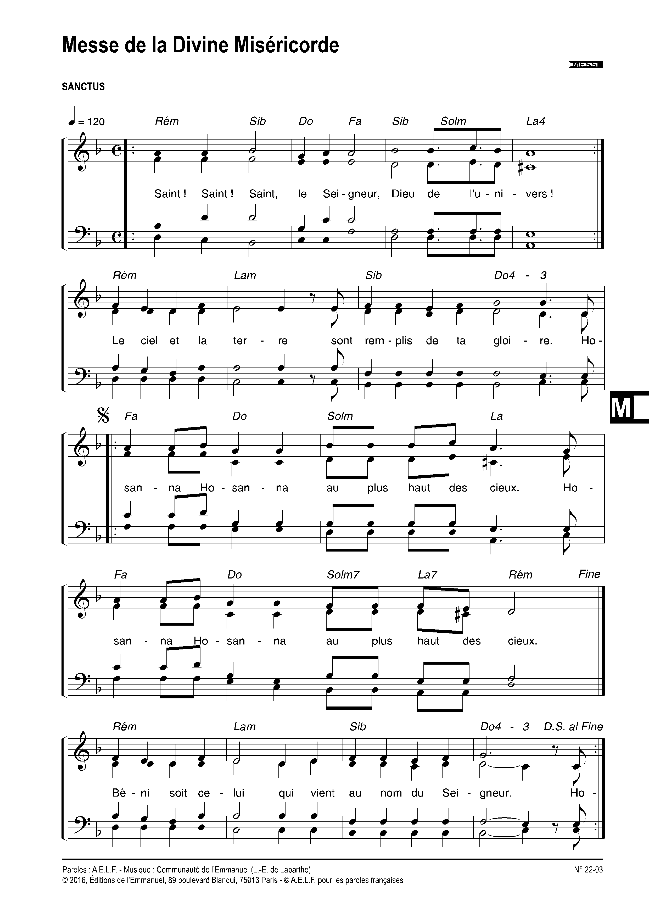 Page 5 de Messe de la Divine Miséricorde