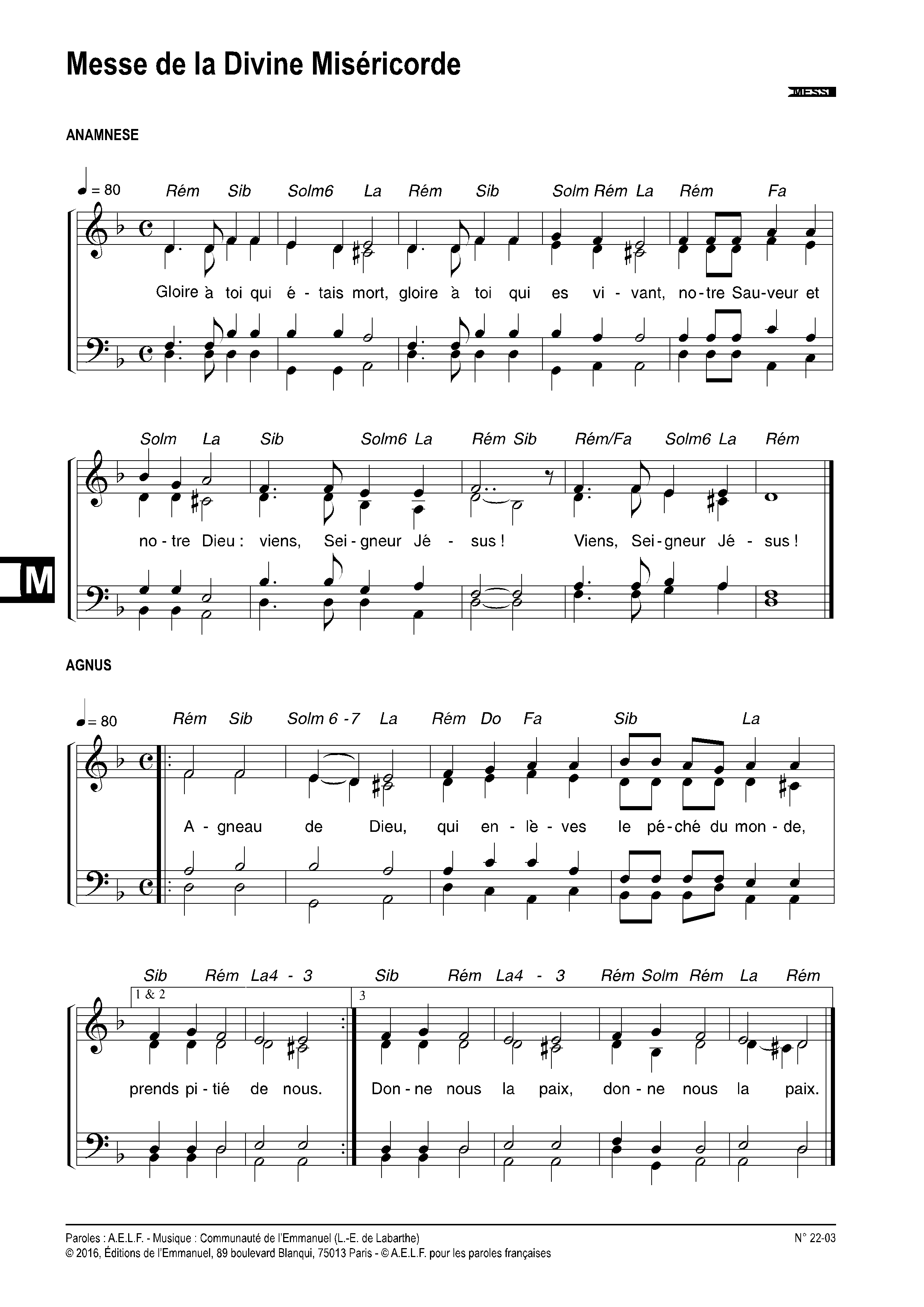 Page 6 de Messe de la Divine Miséricorde