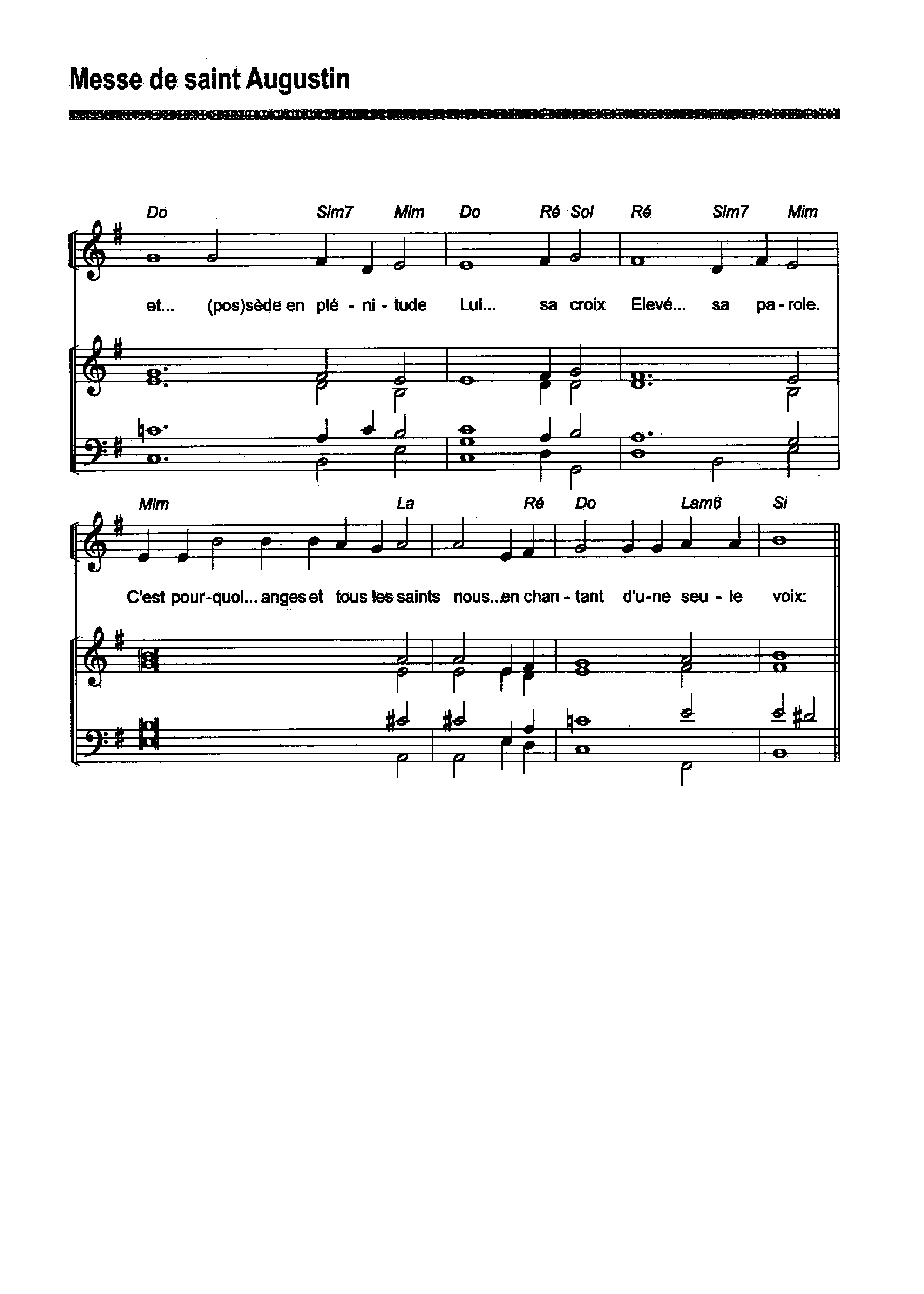 Page 10 de Messe de Saint Augustin