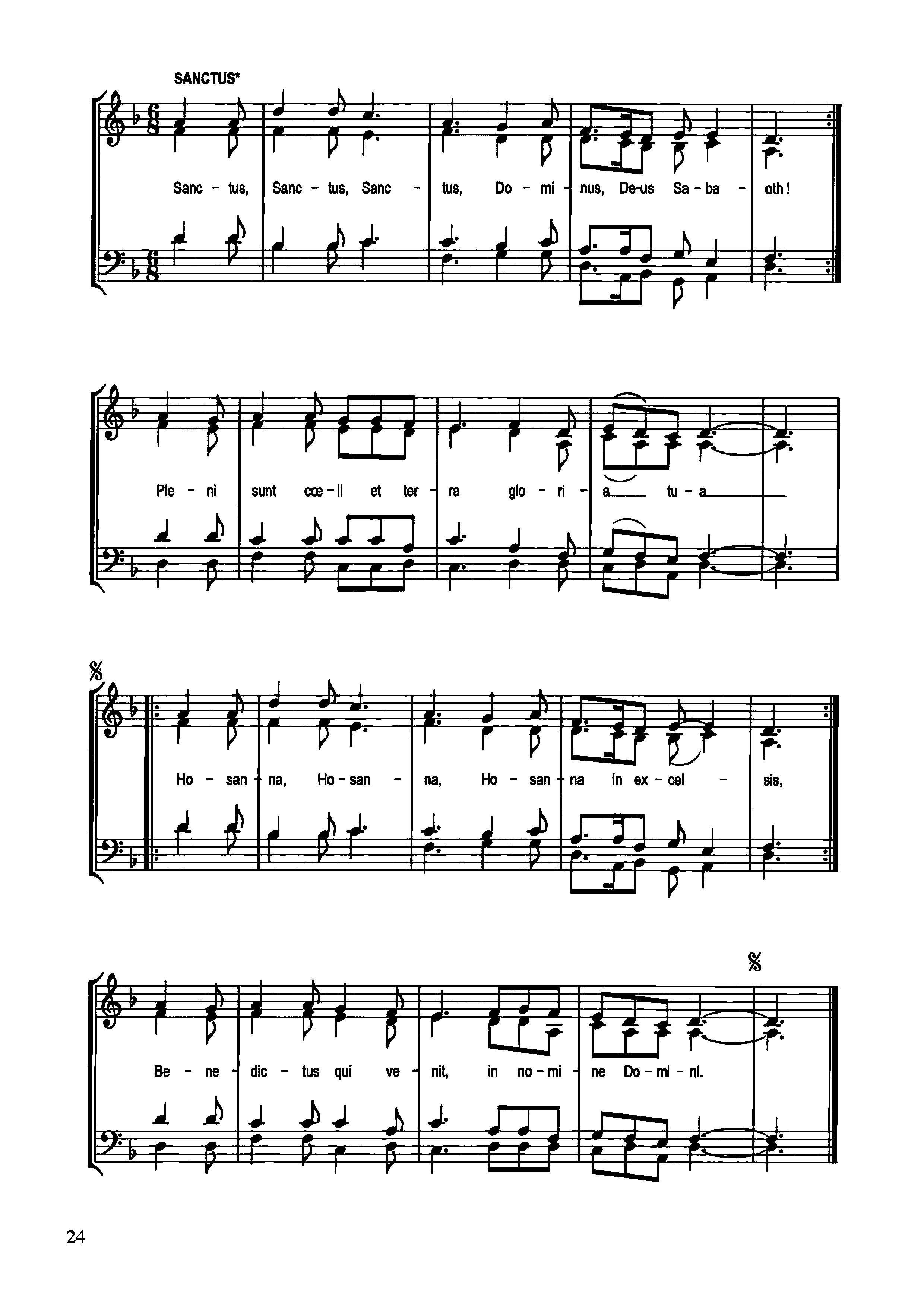 Page 2 de Messe de Saint Jacques