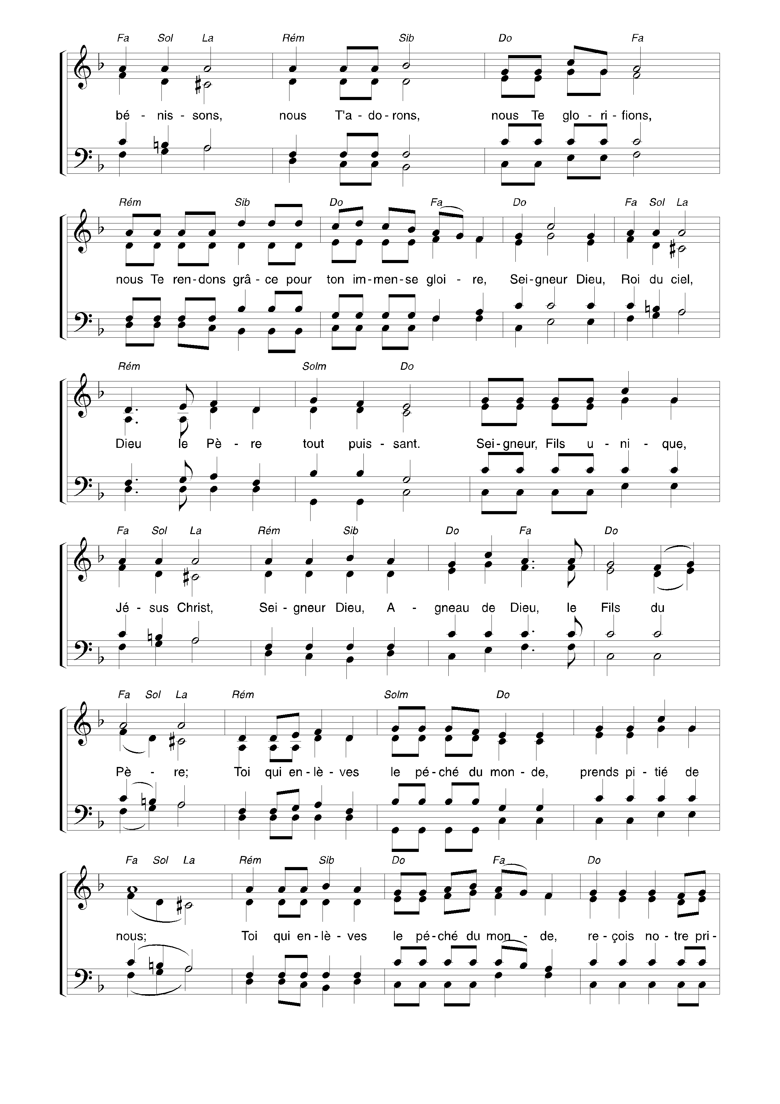 Page 2 de Messe de Saint Jean