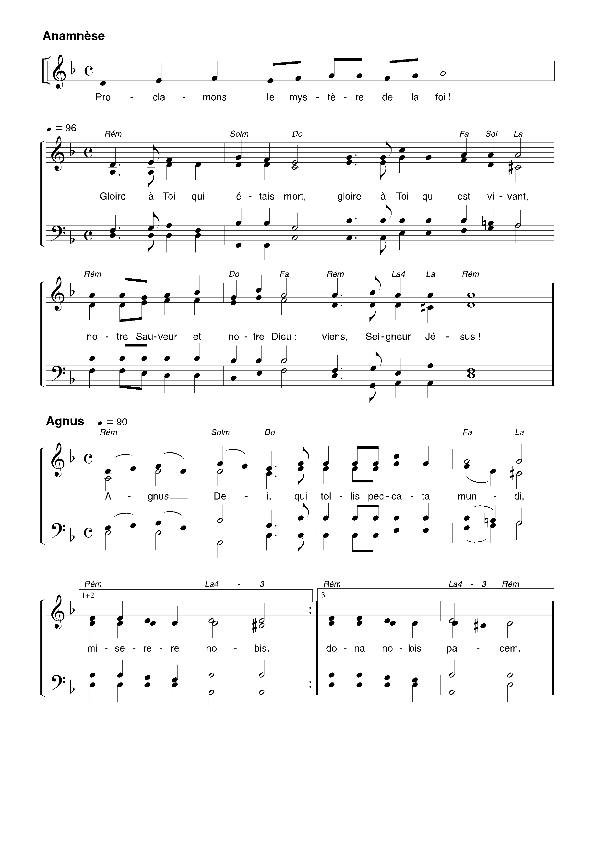 Page 5 de Messe de Saint Jean