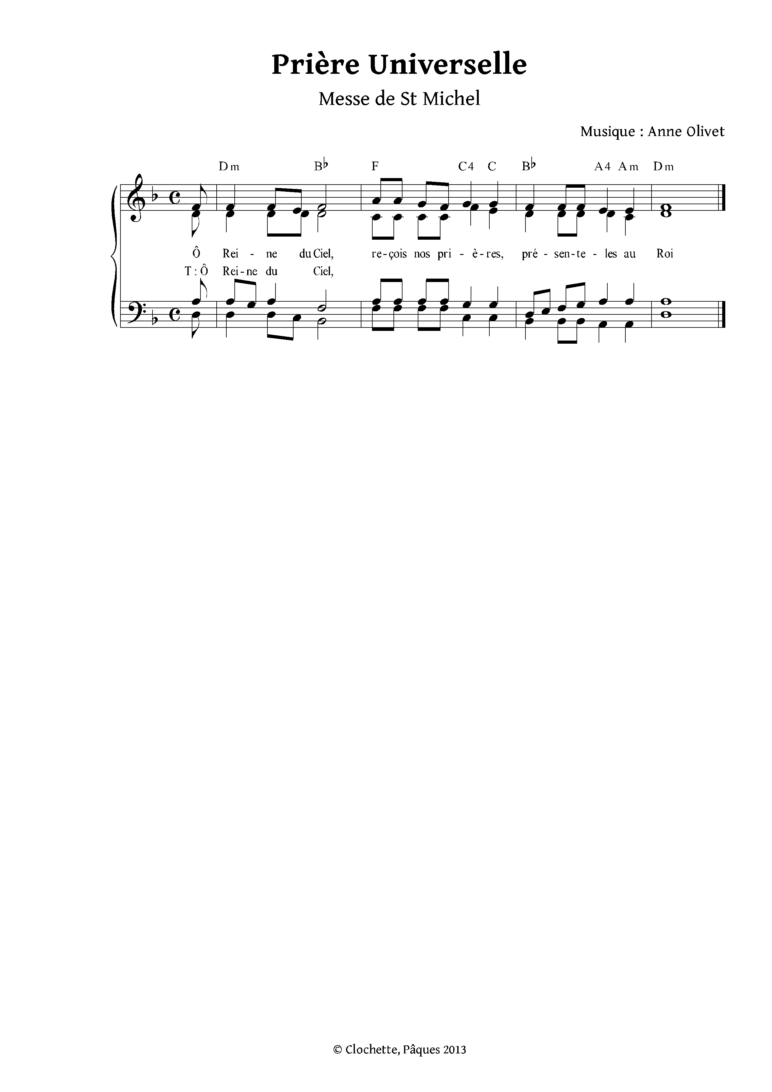 Page 4 de Messe de Saint Michel