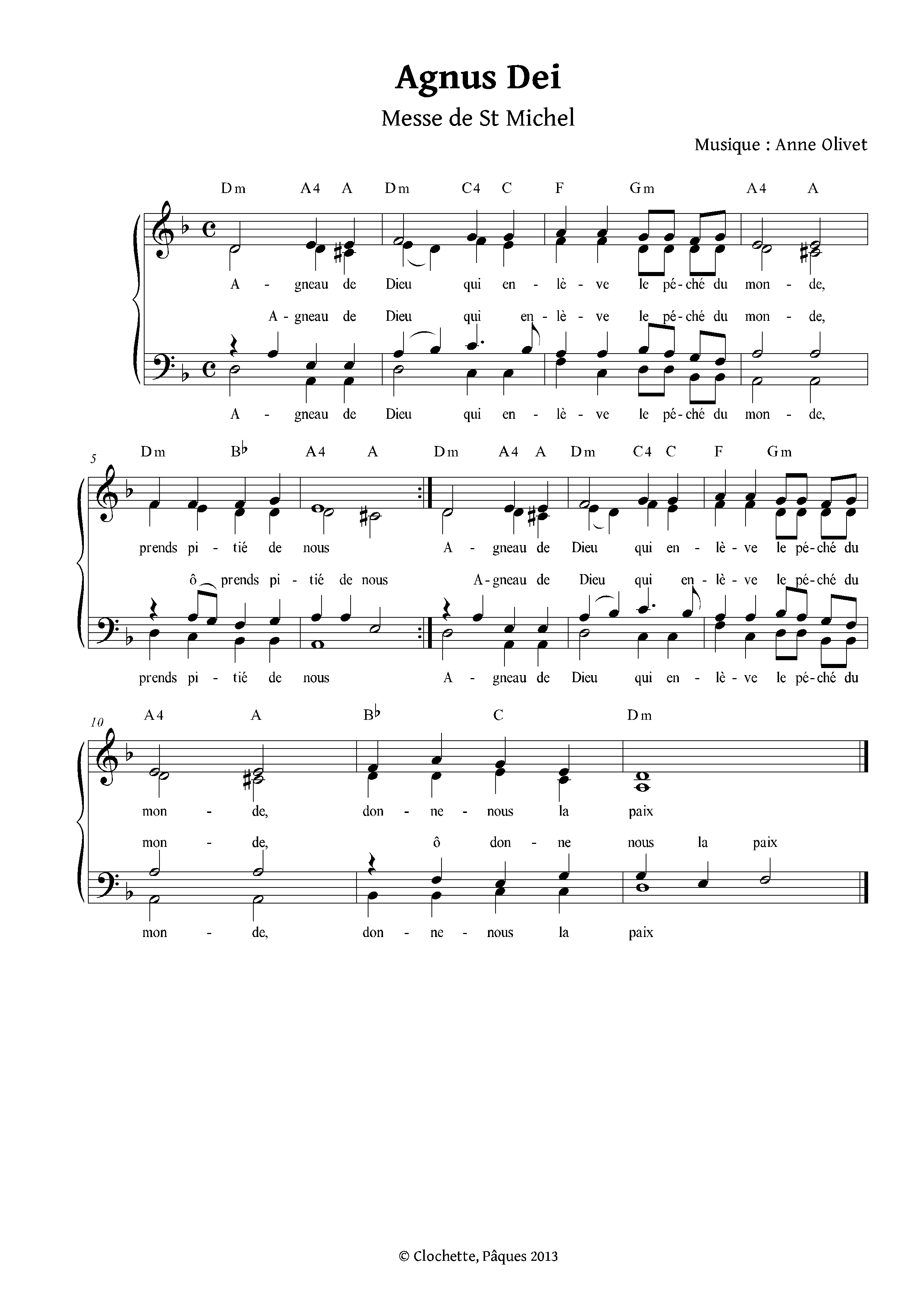 Page 7 de Messe de Saint Michel