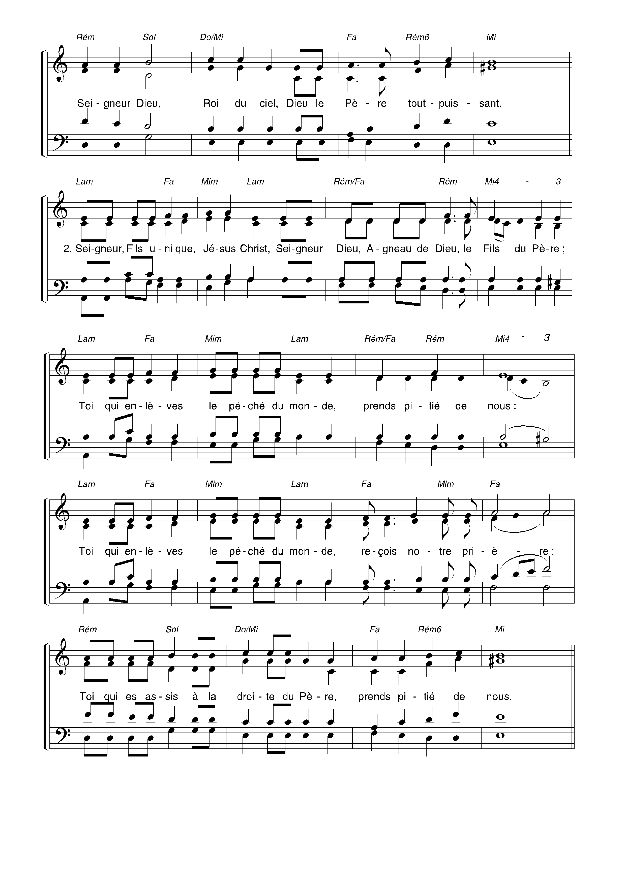 Page 3 de Messe de Saint Paul