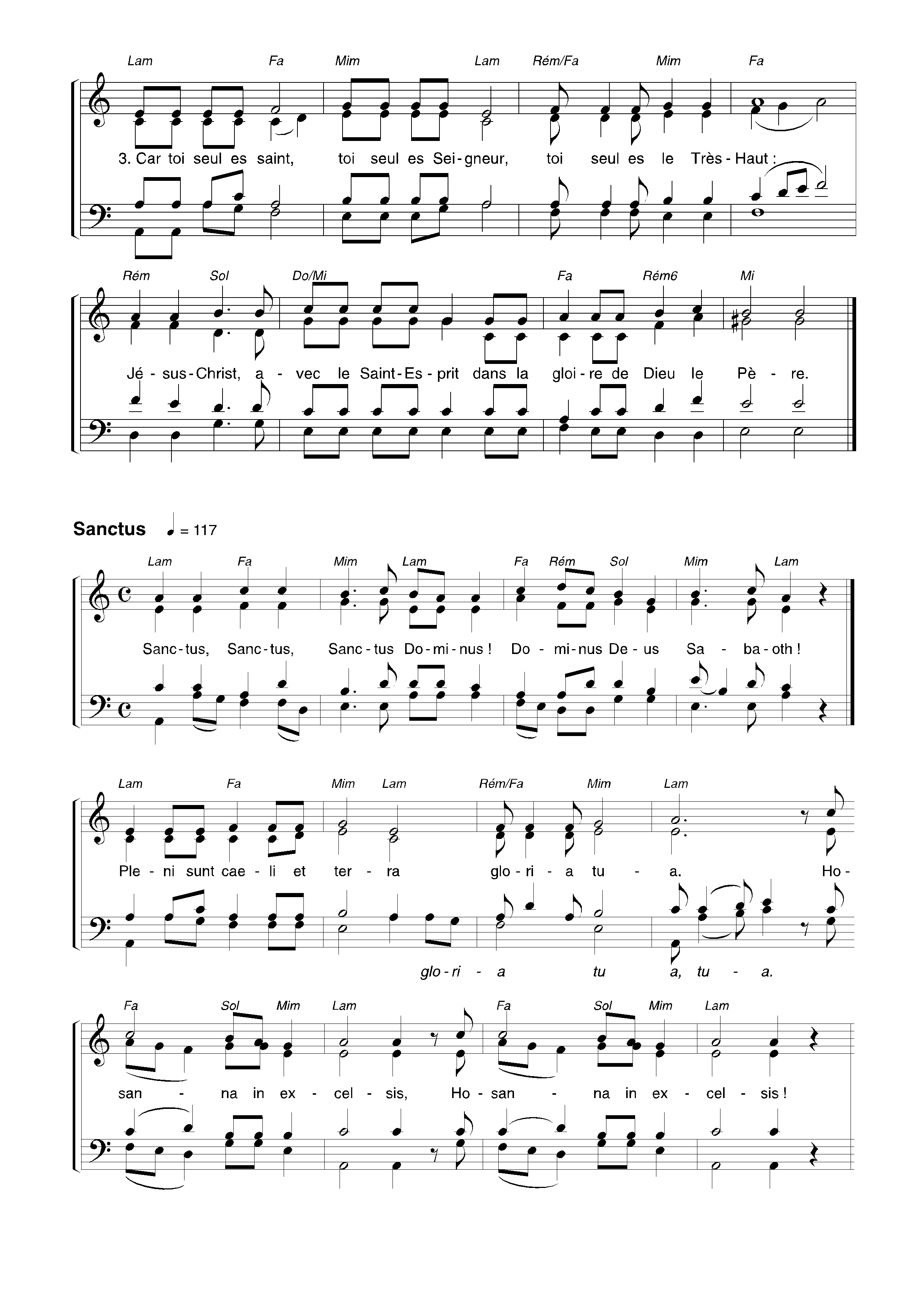 Page 4 de Messe de Saint Paul