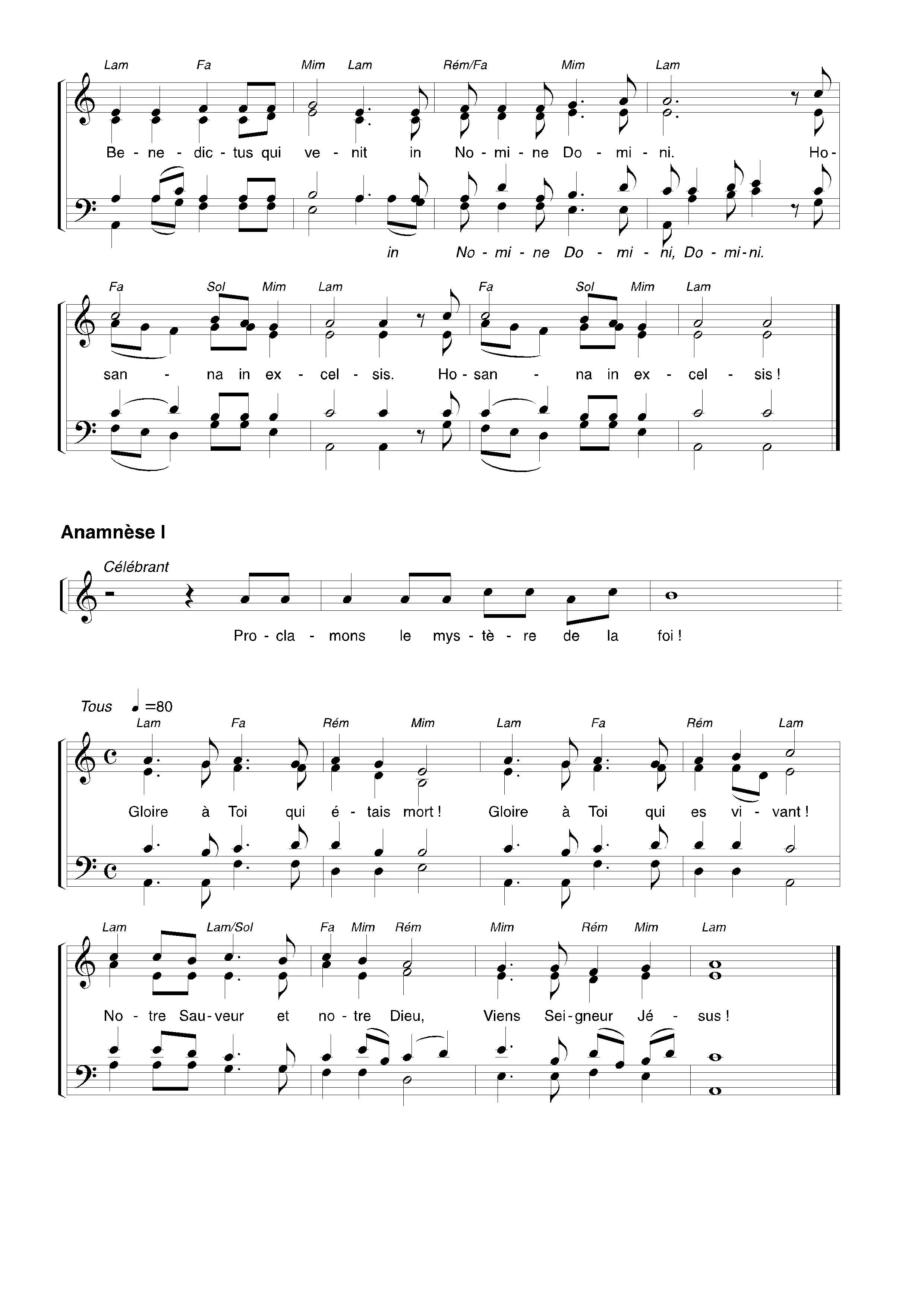 Page 5 de Messe de Saint Paul