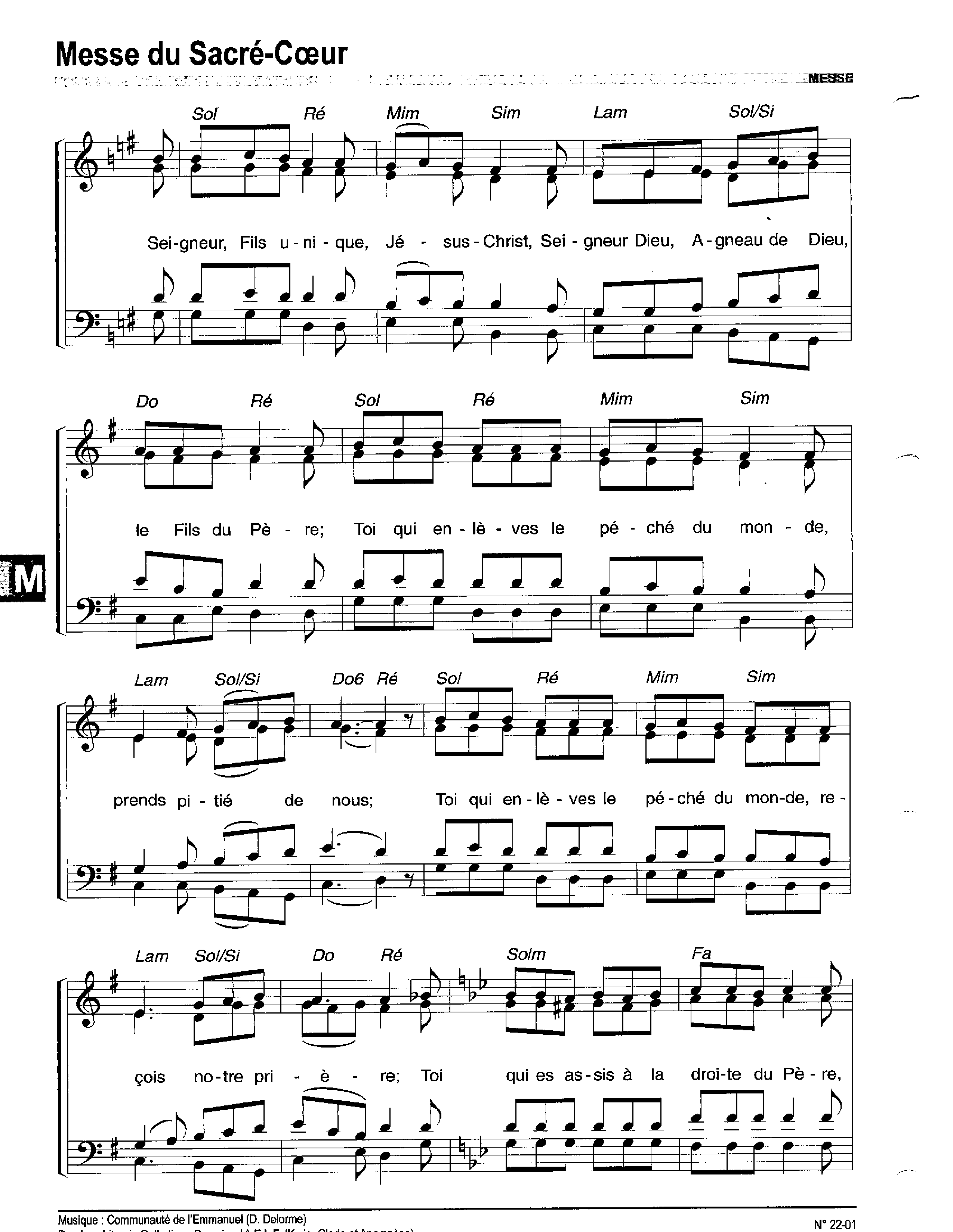 Page 4 de Messe du Sacré-Cœur