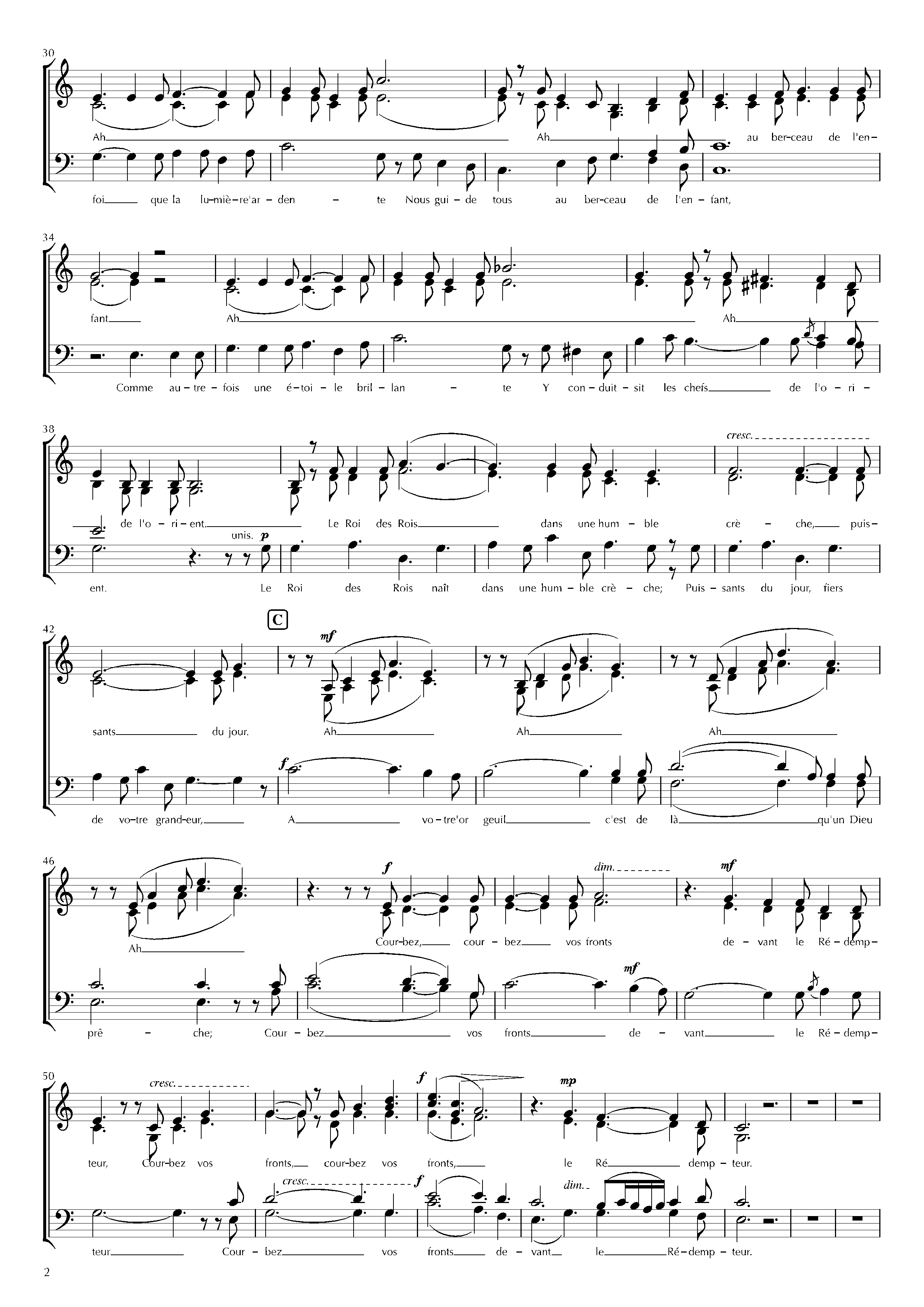Page 2 de Minuit chrétien