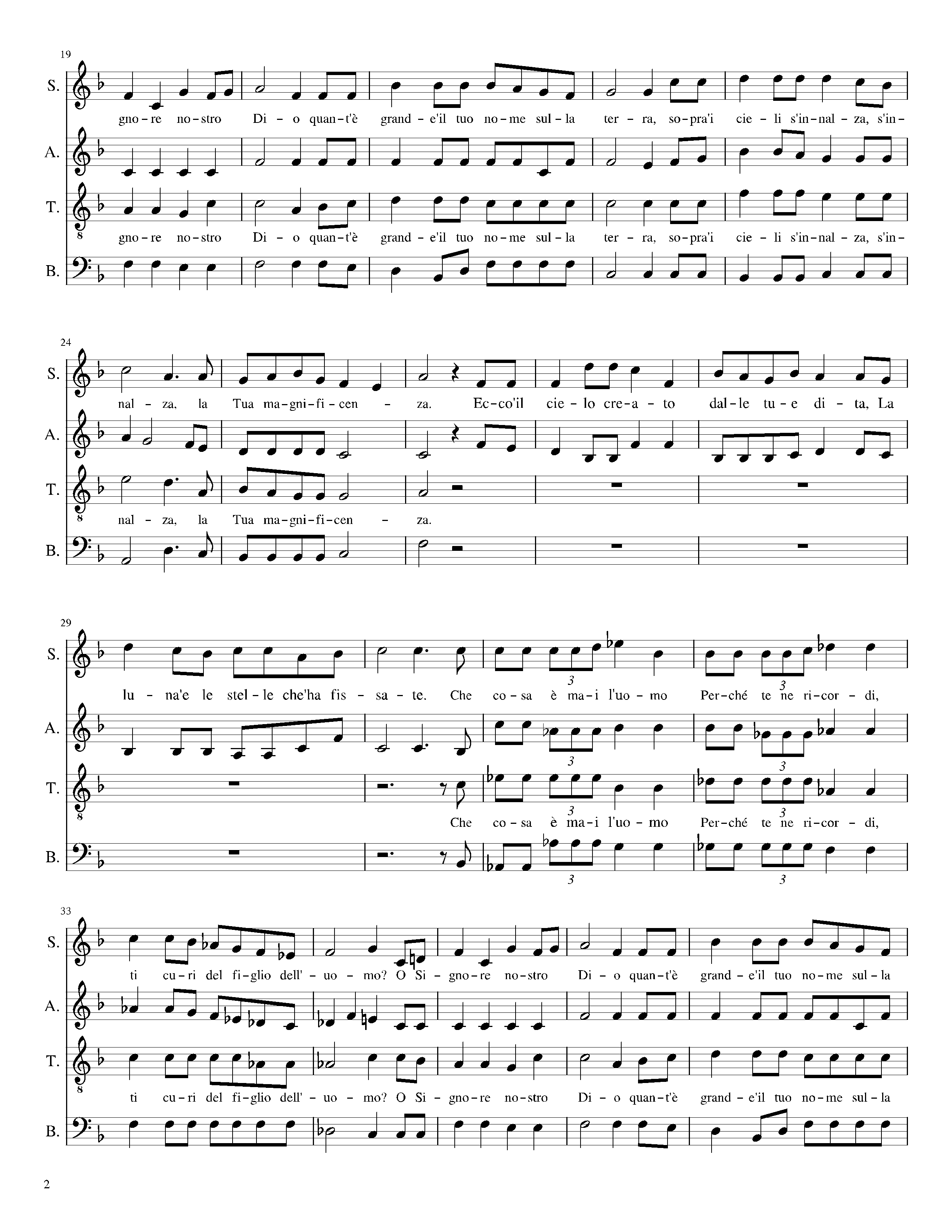 Page 2 de O Signore Nostro Dio