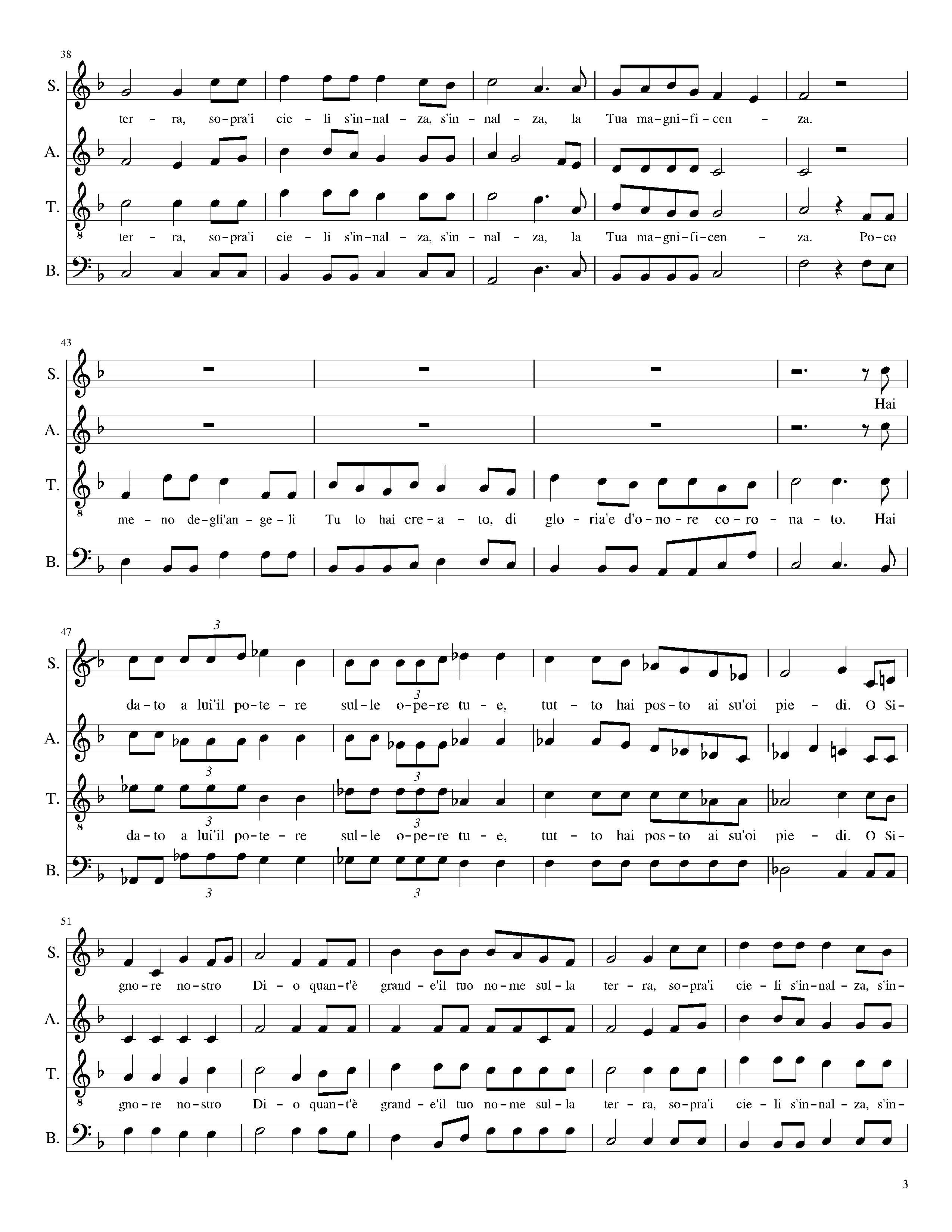 Page 3 de O Signore Nostro Dio